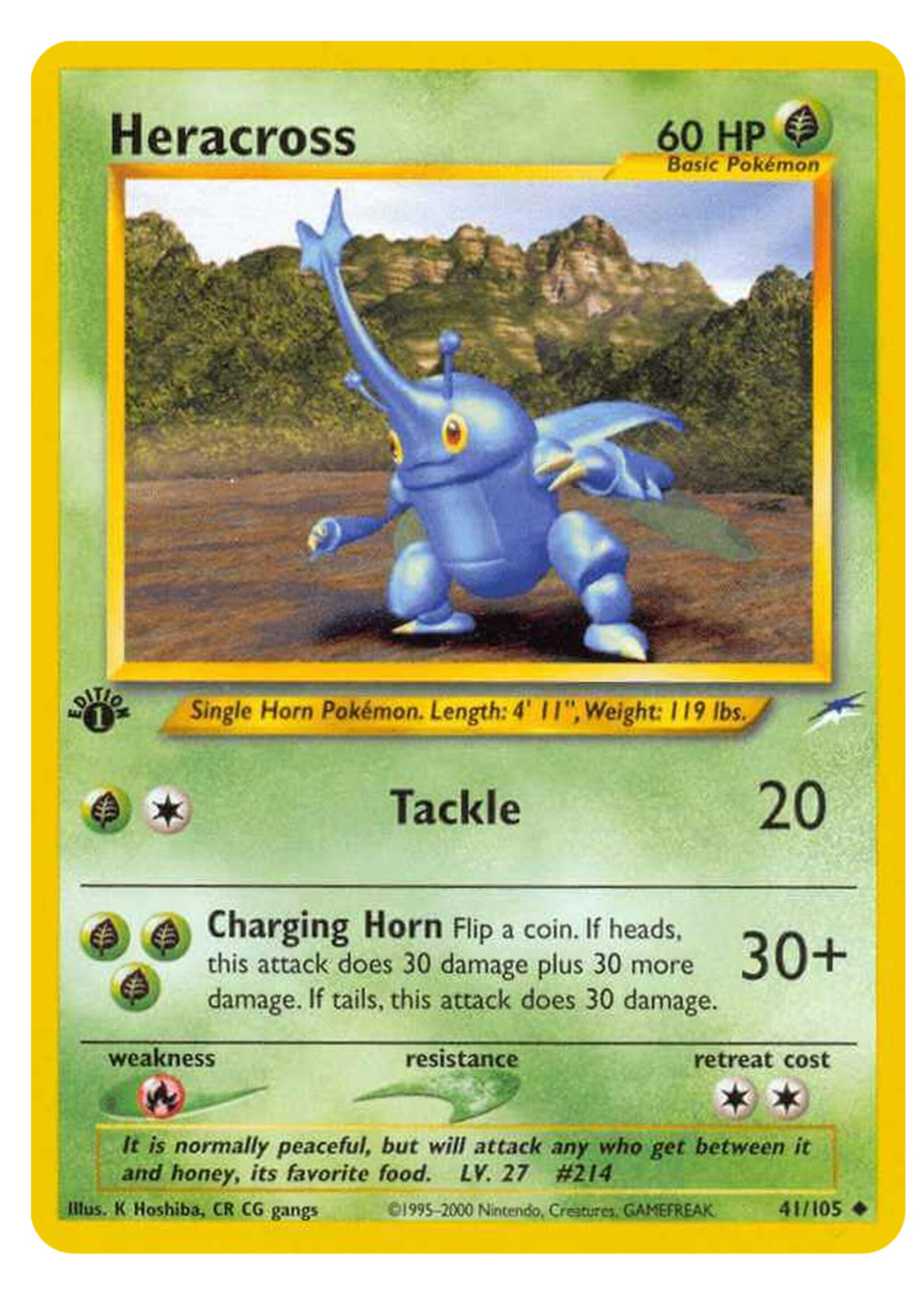 Heracross 41 (NDE) 1st Edition: