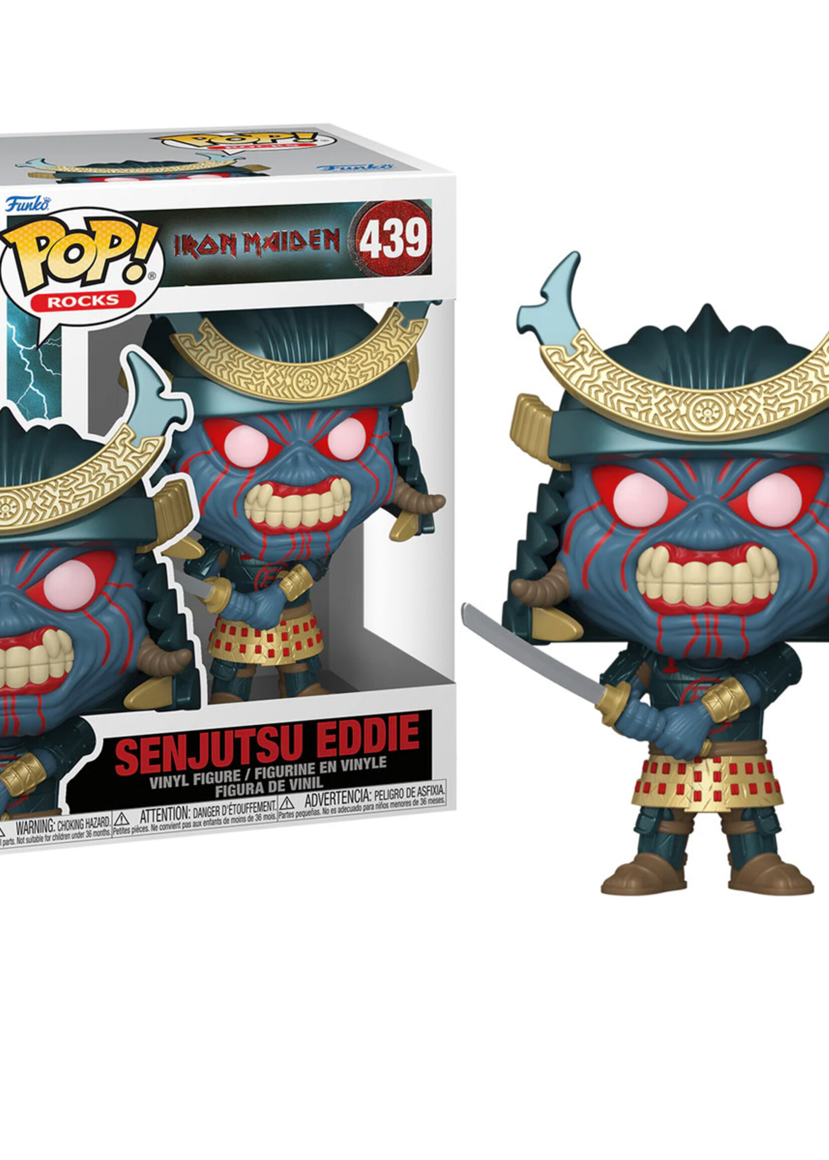 Iron Maiden Funko Pop N° 439 Senjutsu Eddie