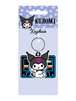 Kuromi Spinner 3D Keychain