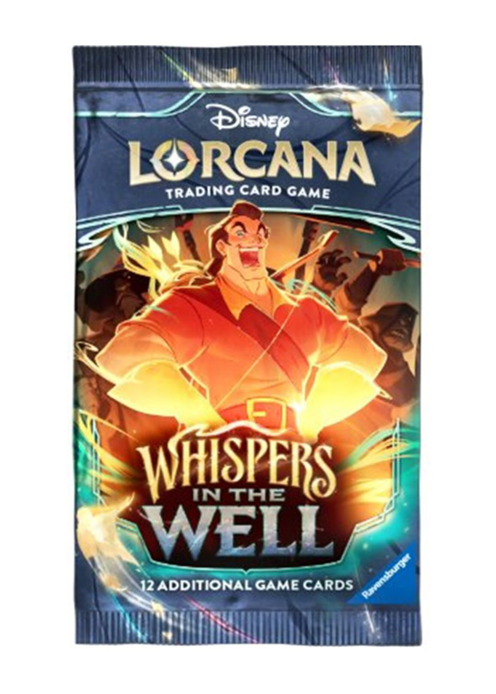 Disney Lorcana Trading Cards Booster Whispers In The Well