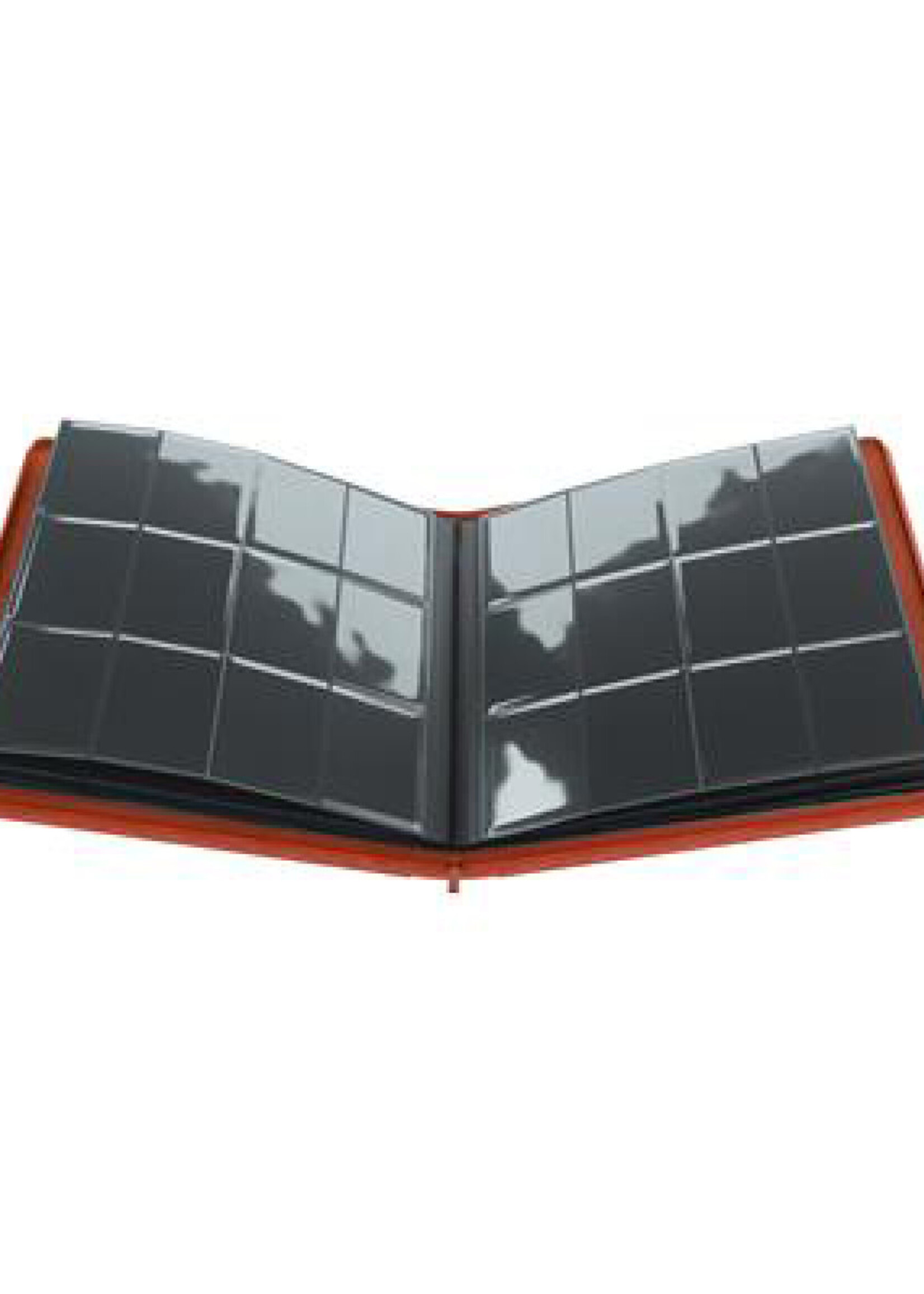 GameGenic Zip-Up Binder 24-Pocket Red