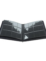 GameGenic Zip-Up Binder 24-Pocket Black