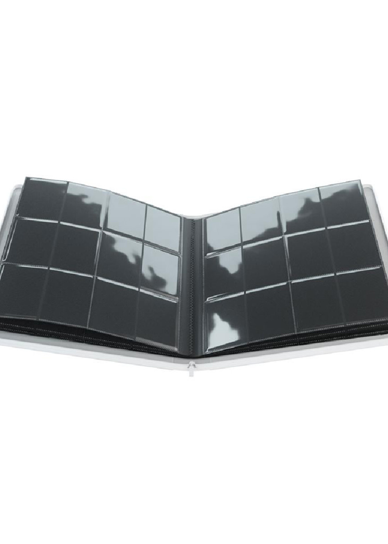 GameGenic Zip-Up Binder 24-Pocket White