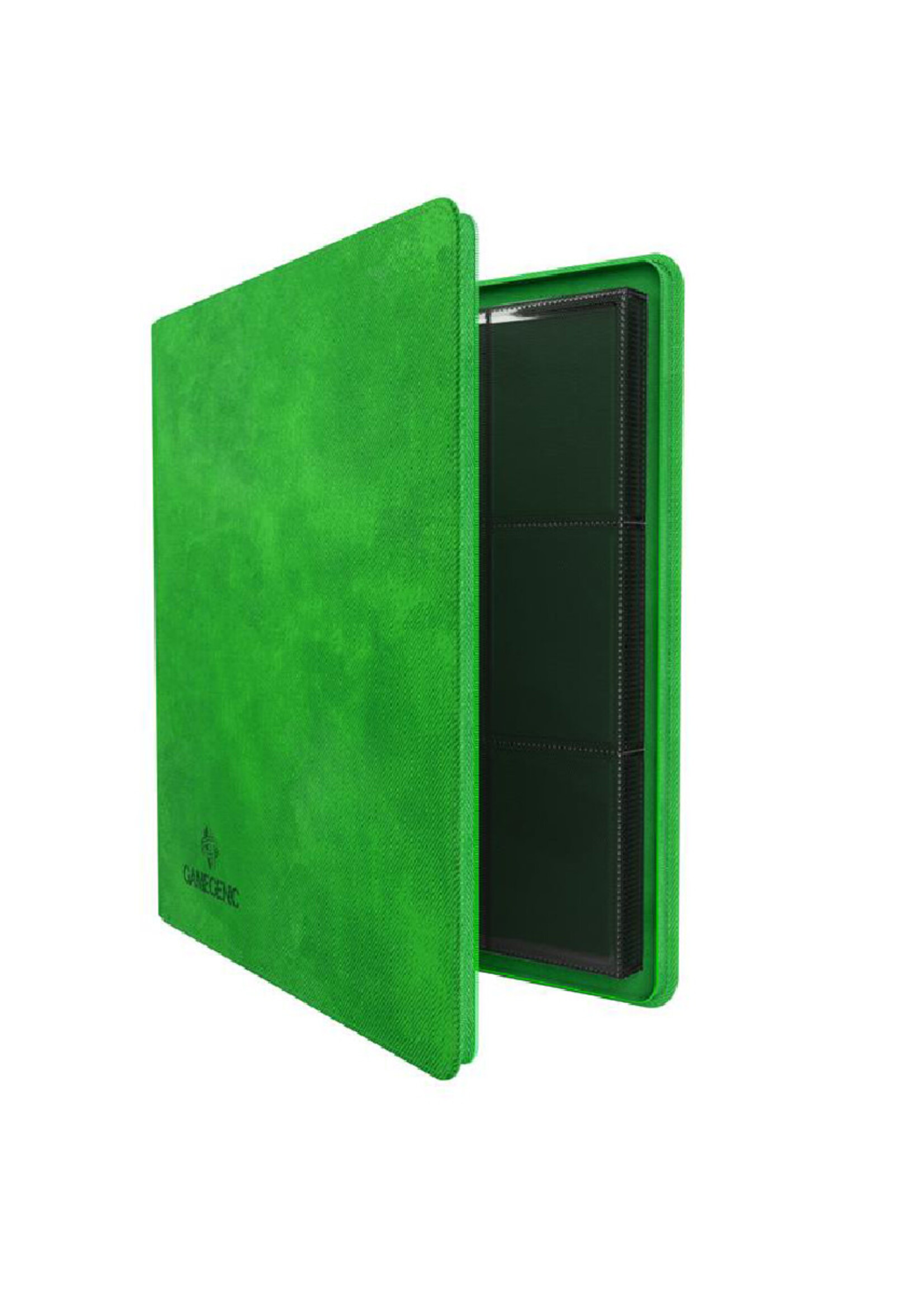 GameGenic Zip-Up Binder 24-Pocket Green