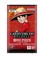 One Piece Carrying On His Will Booster