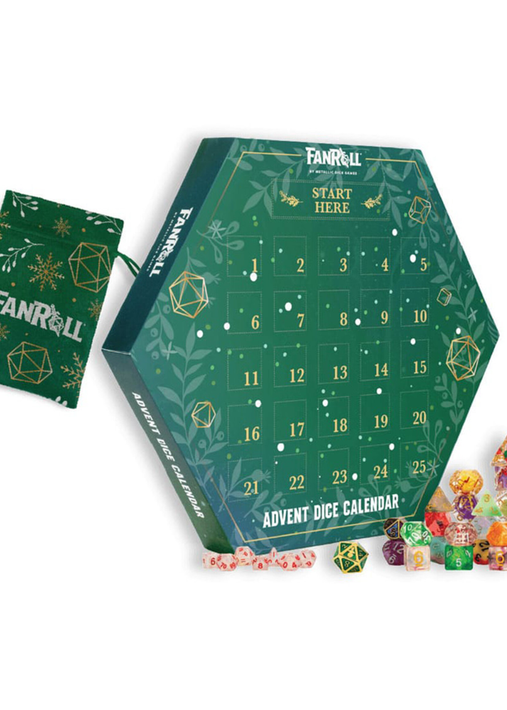 FanRoll Advent Calendar Holiday Dice