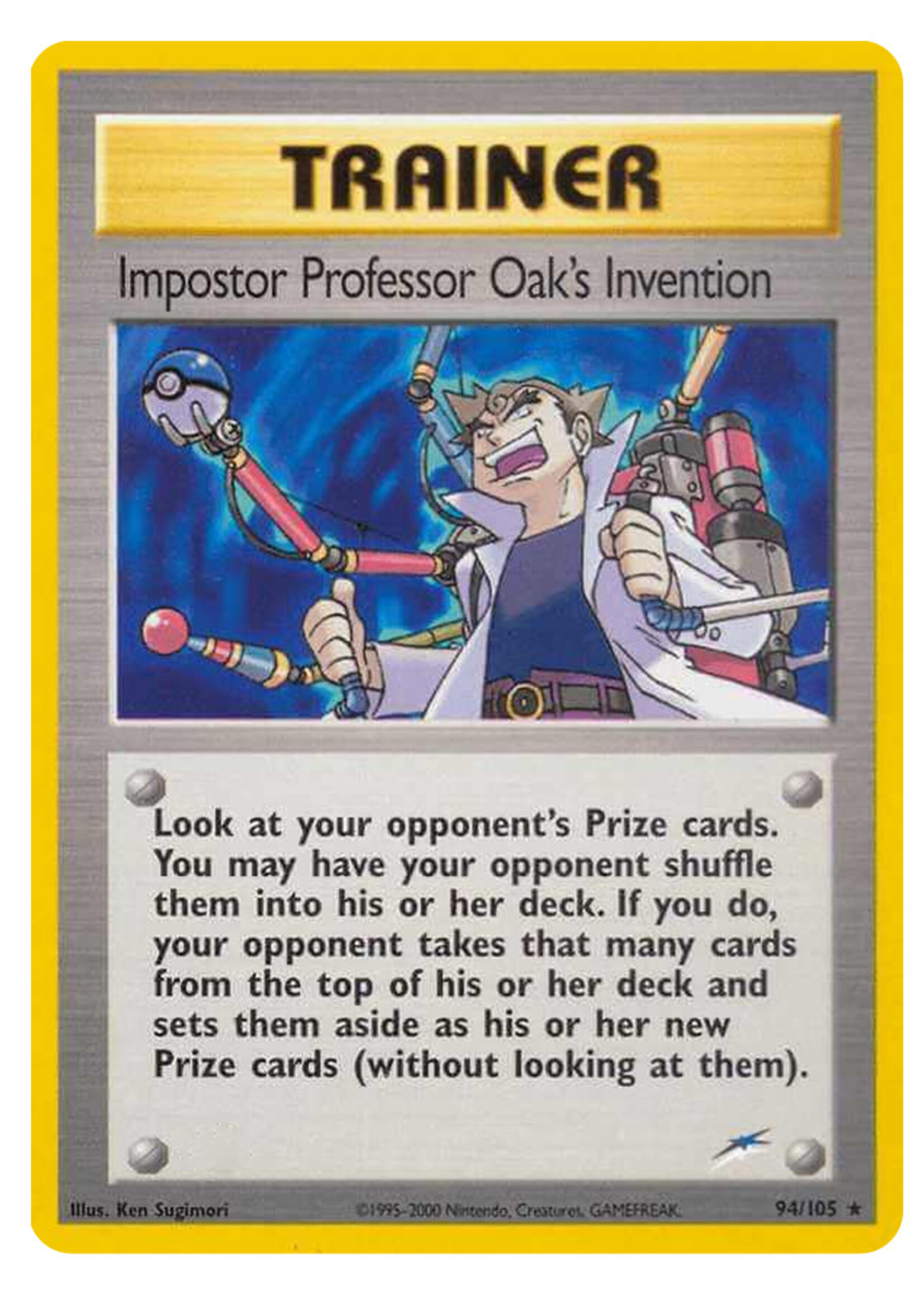 Impostor Professor Oak's Invention 94 (NDE): good