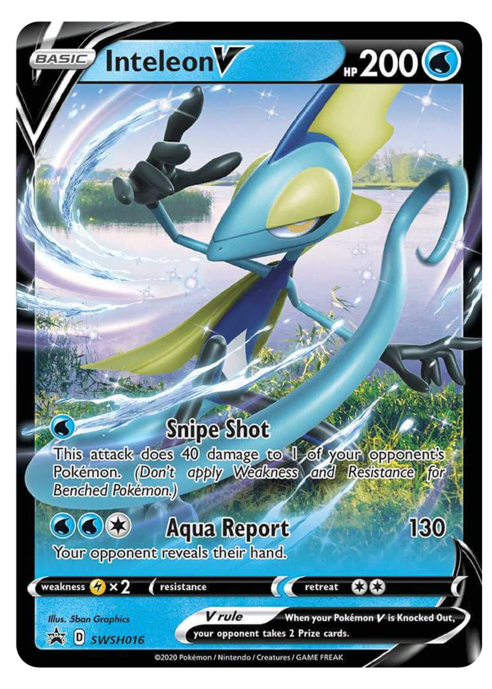 Inteleon V 16 (SWSH): near mint