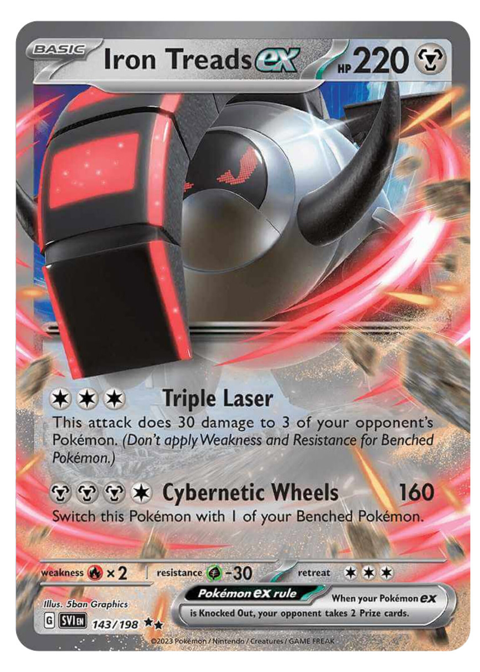 Iron Treads Ex 143 (SVI): near mint