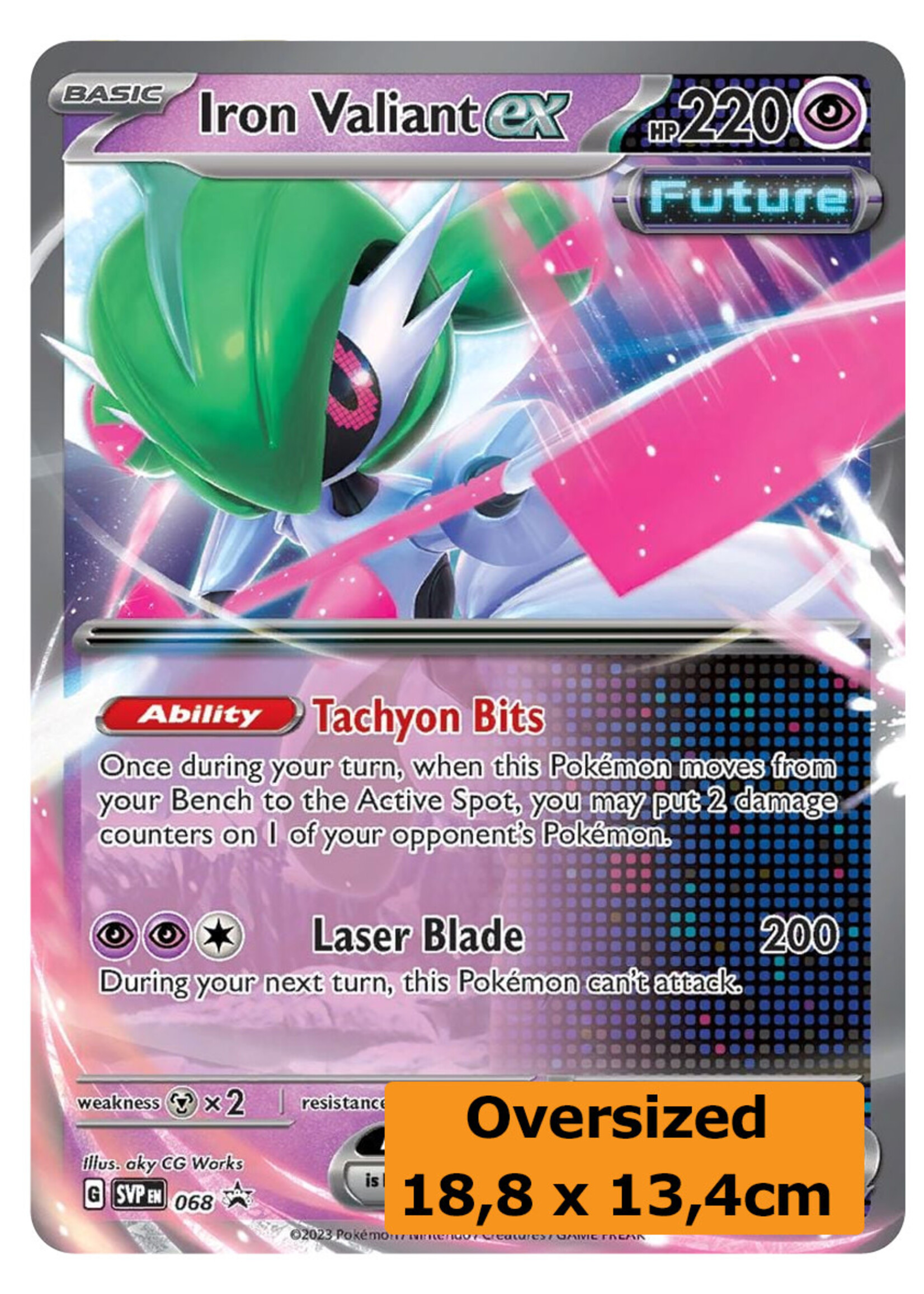 Iron Valiant Ex 68 (SVP) Grote Kaart: near mint