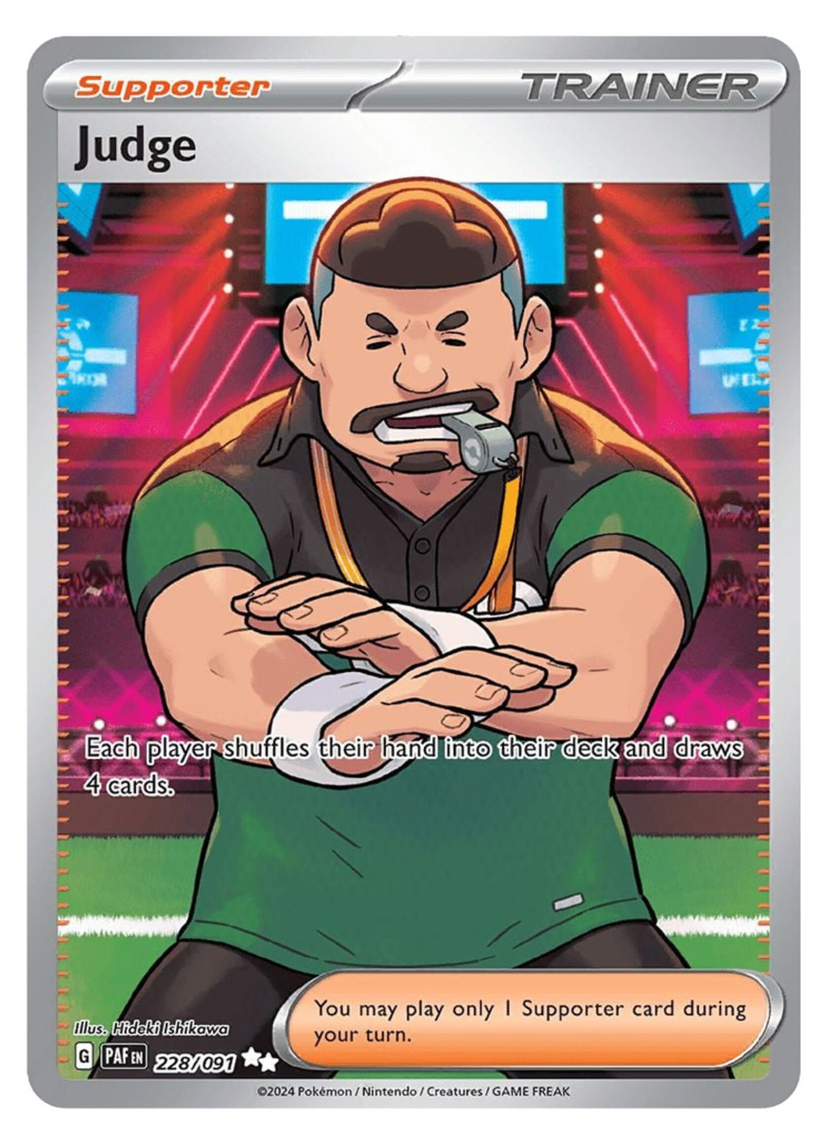 Judge 228 (PAF): near mint