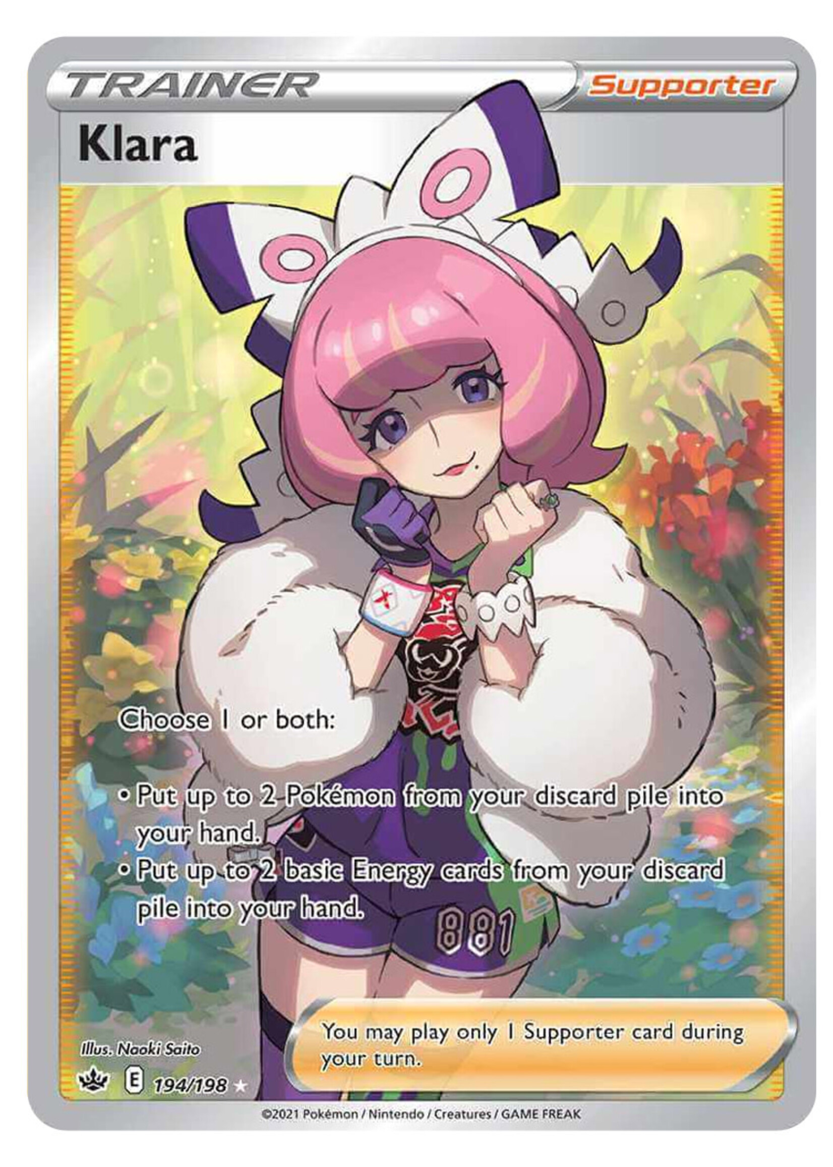 Klara 194 (CRE): near mint