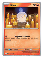 Litwick 16 (WHT) Poke Ball Holo: near mint