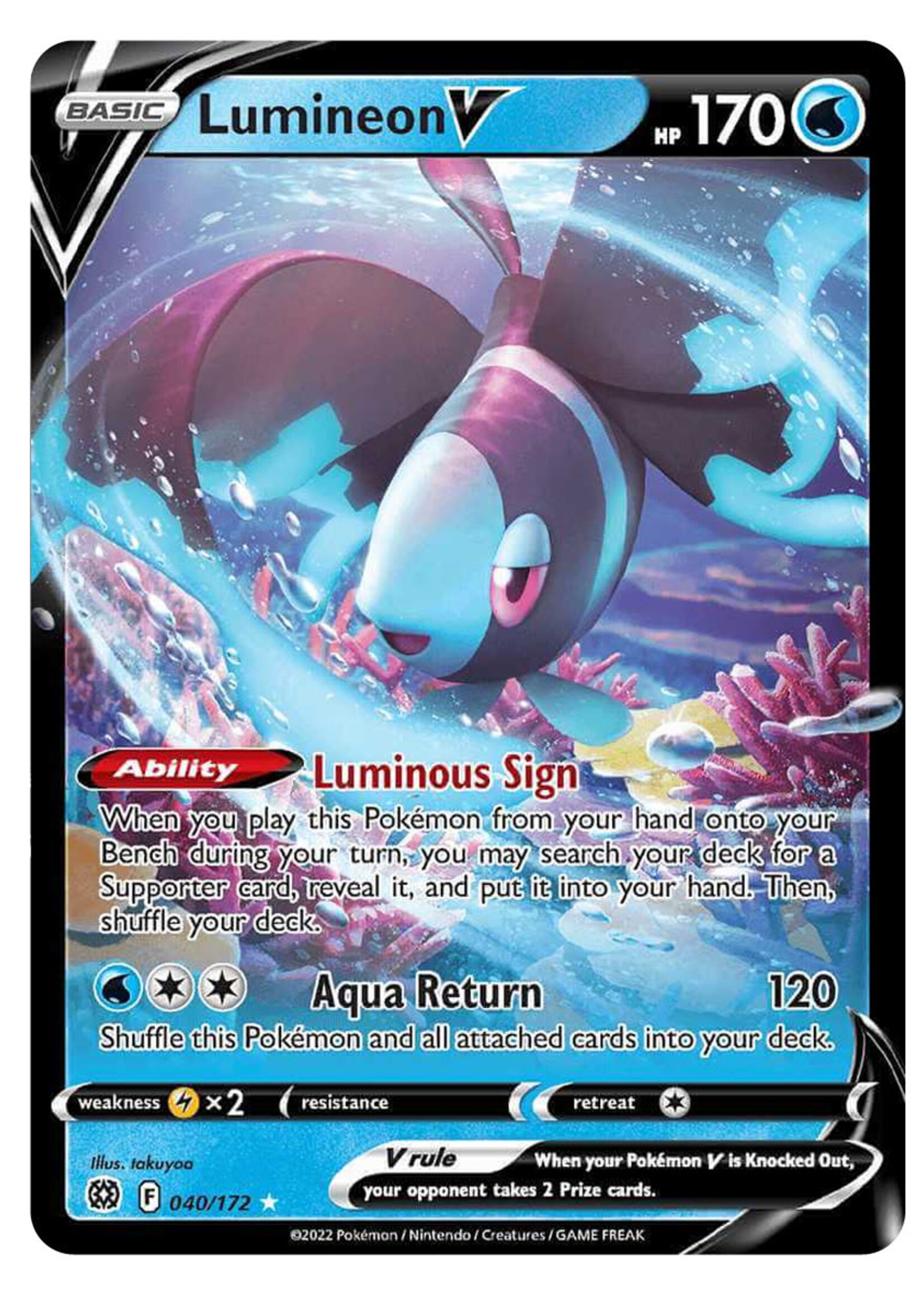 Lumineon V 40 (BRS): near mint