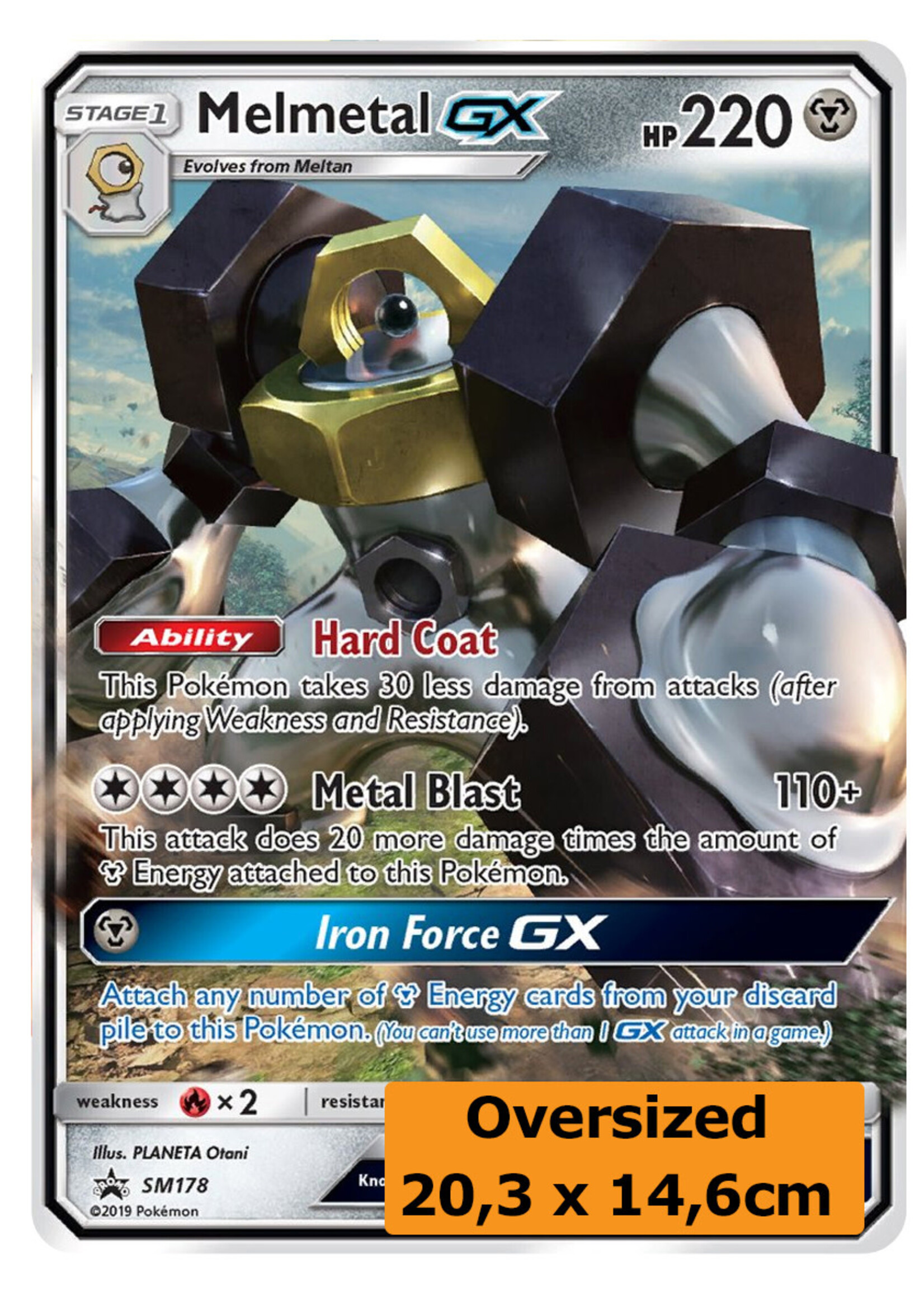 Melmetal GX 178 (SM) Grote Kaart: good