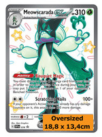 Meowscarada Ex 78 (SVP) Grote Kaart: near mint