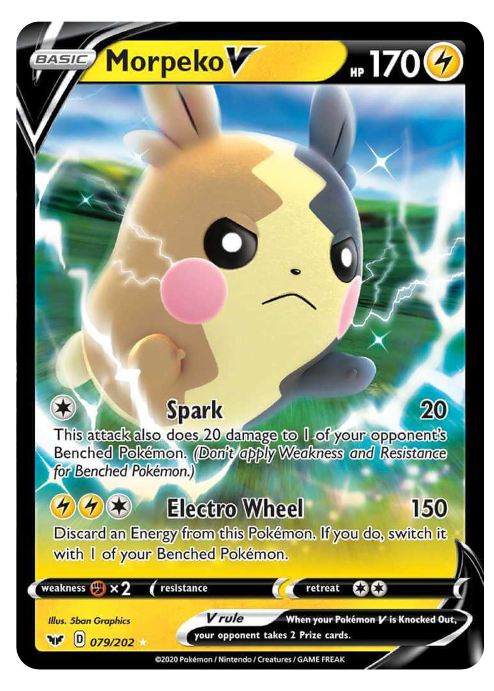 Morpeko V 79 (SSH): near mint