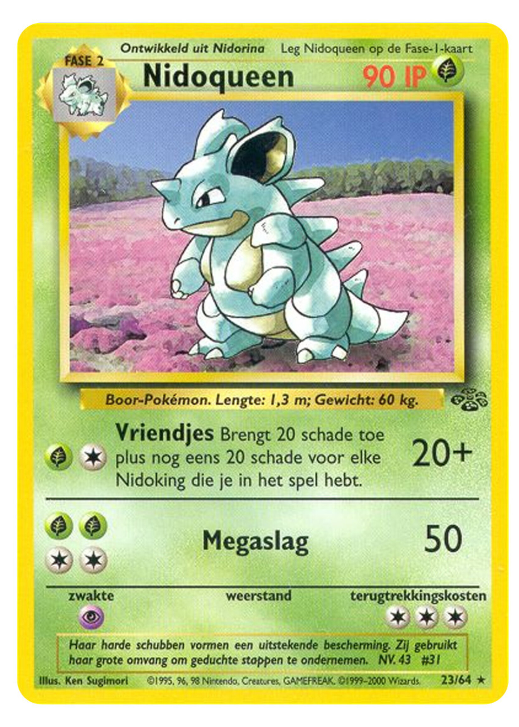 Nidoqueen 23 (JU) Nederlands: good