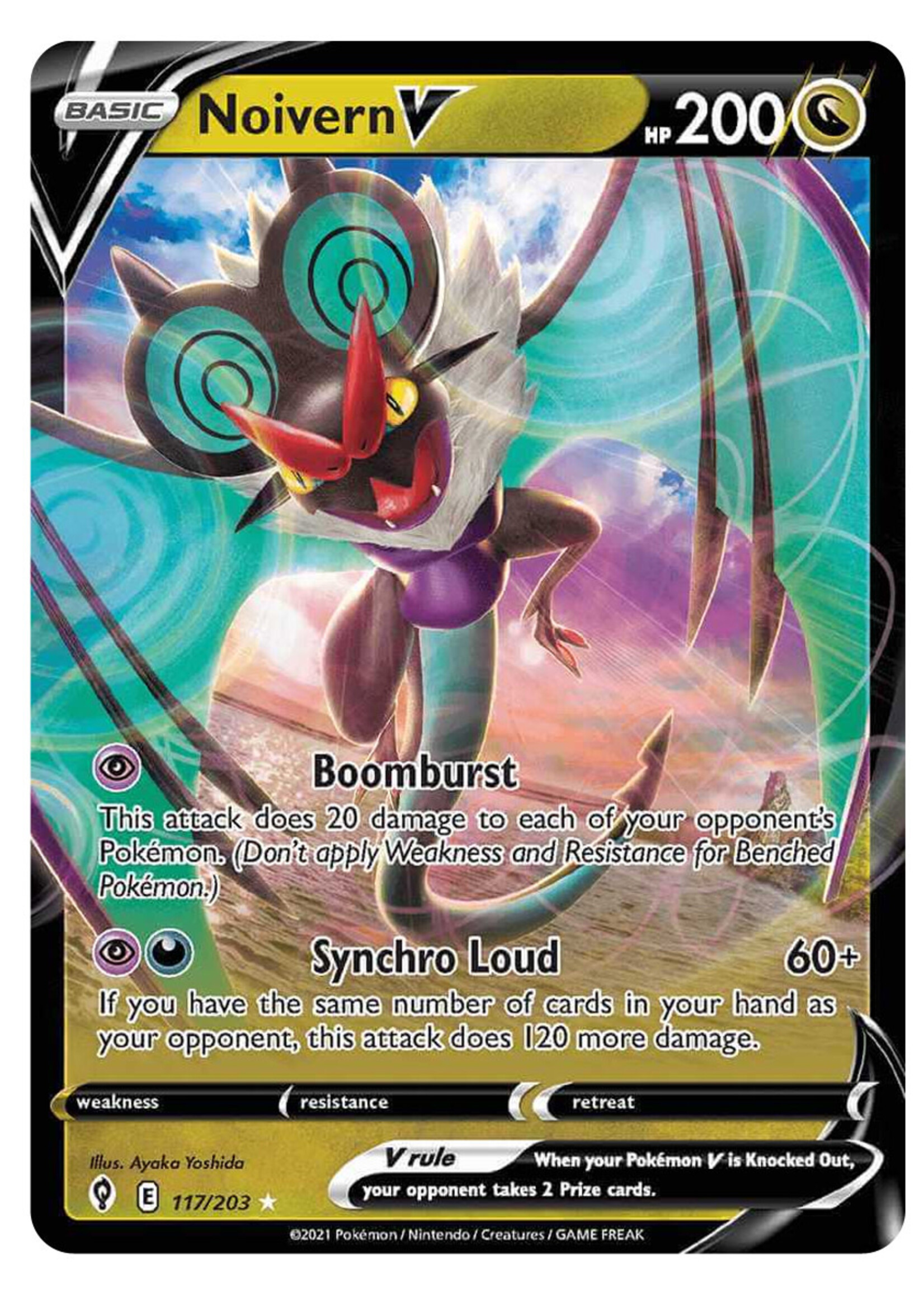 Noivern V 117 (EVS): near mint