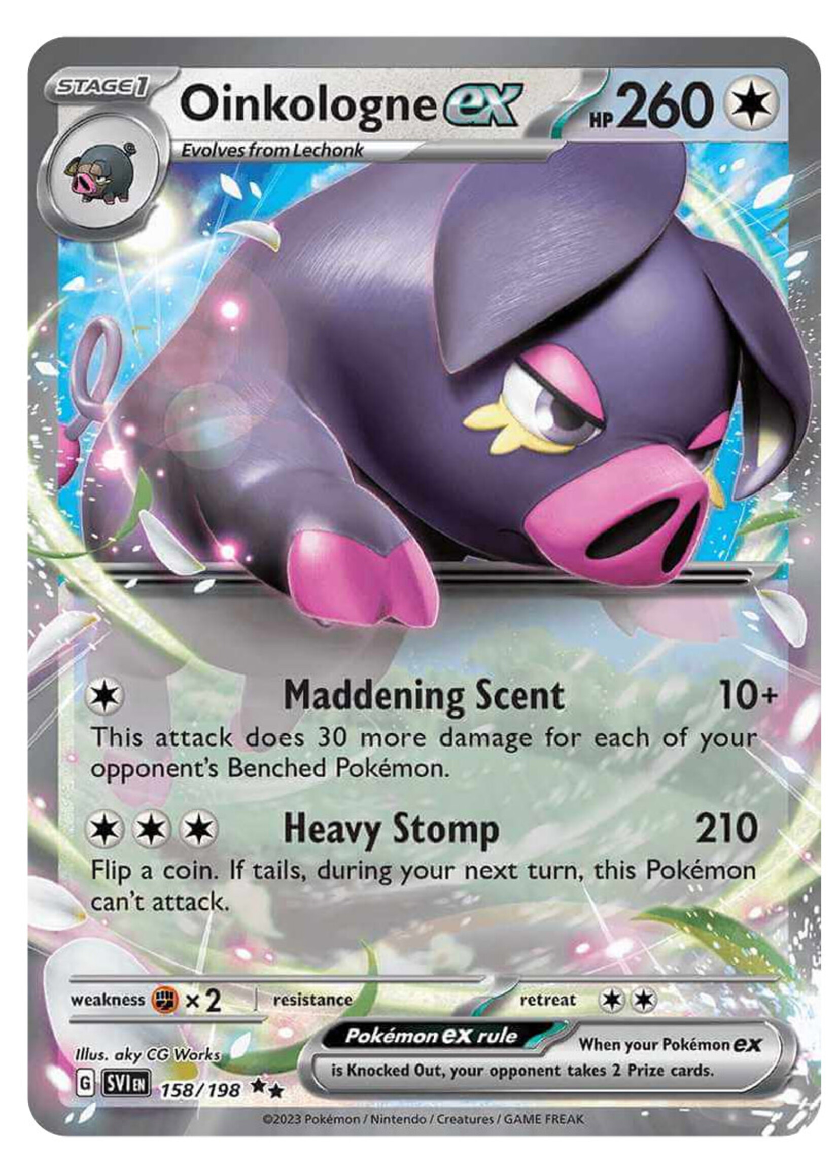 Oinkolonge Ex 158 (SVI) Grote Kaart: near mint