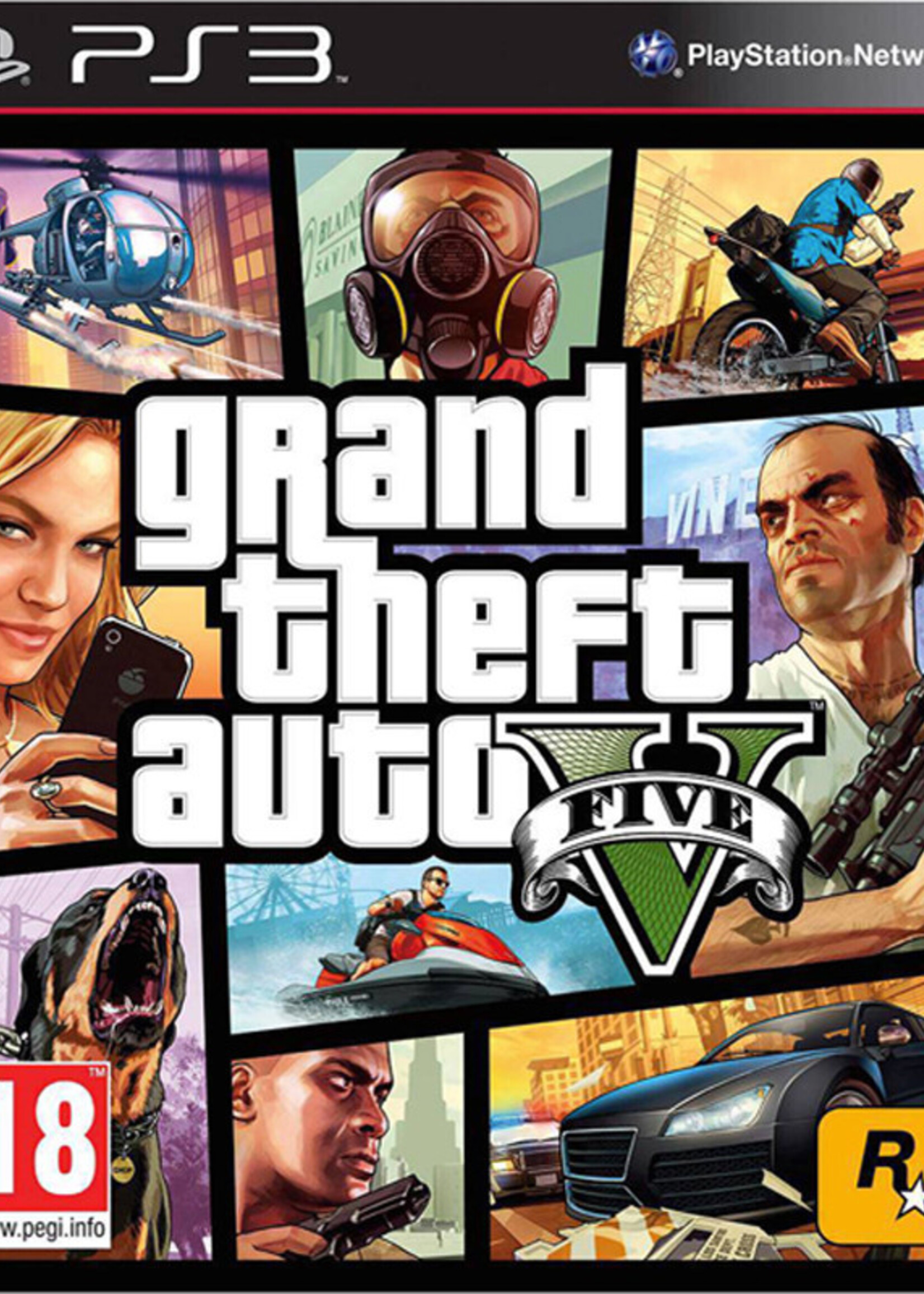 GTA 5 Grand Theft Auto V PS3