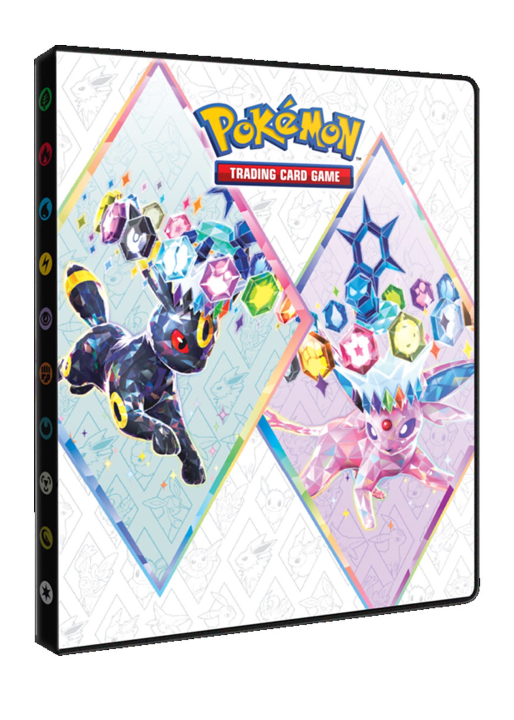 POK TCG Prismatic Evolutions 4-Pocket Map voor 80 Kaarte