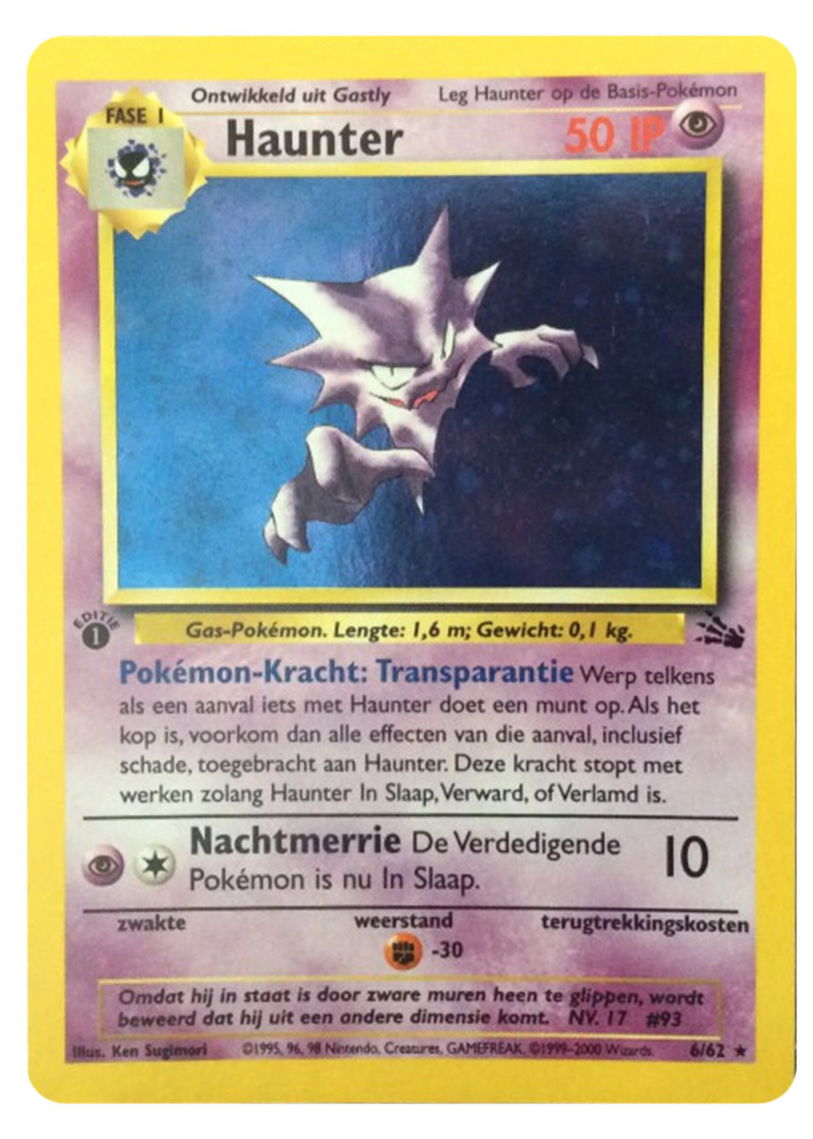 Haunter 6 (FO) NL 1st Edition: played