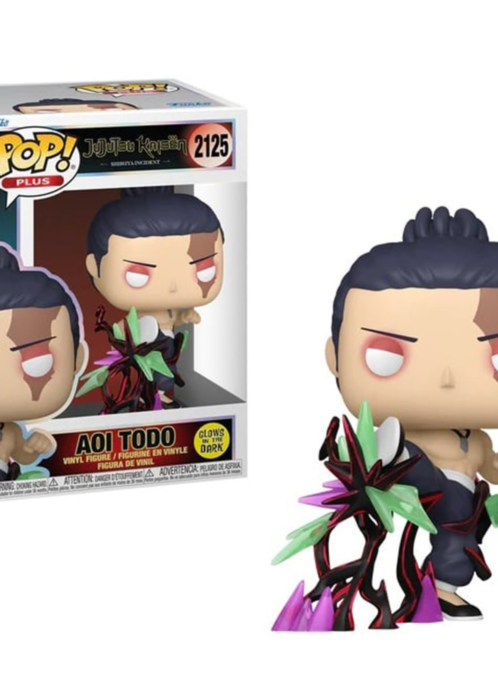 Jujutsu Kaisen Funko Pop Plus N° 2125 Aoi Todo Glow In The Dark