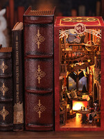 Book Nook Kit DIY Flame Common Room 226pc + LED Light