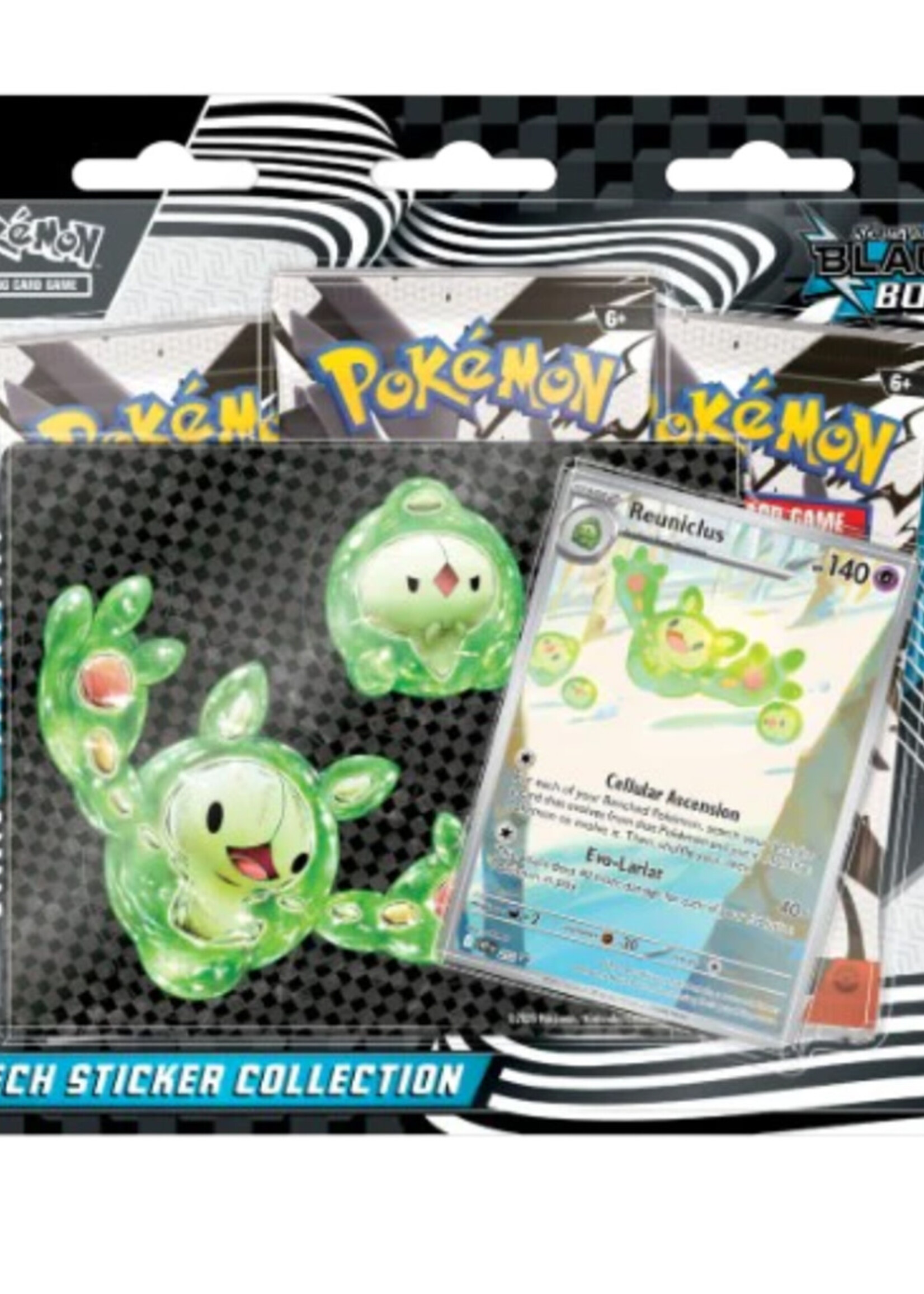 Pokémon Black Bolt Tech Sticker Collection Reuniclus