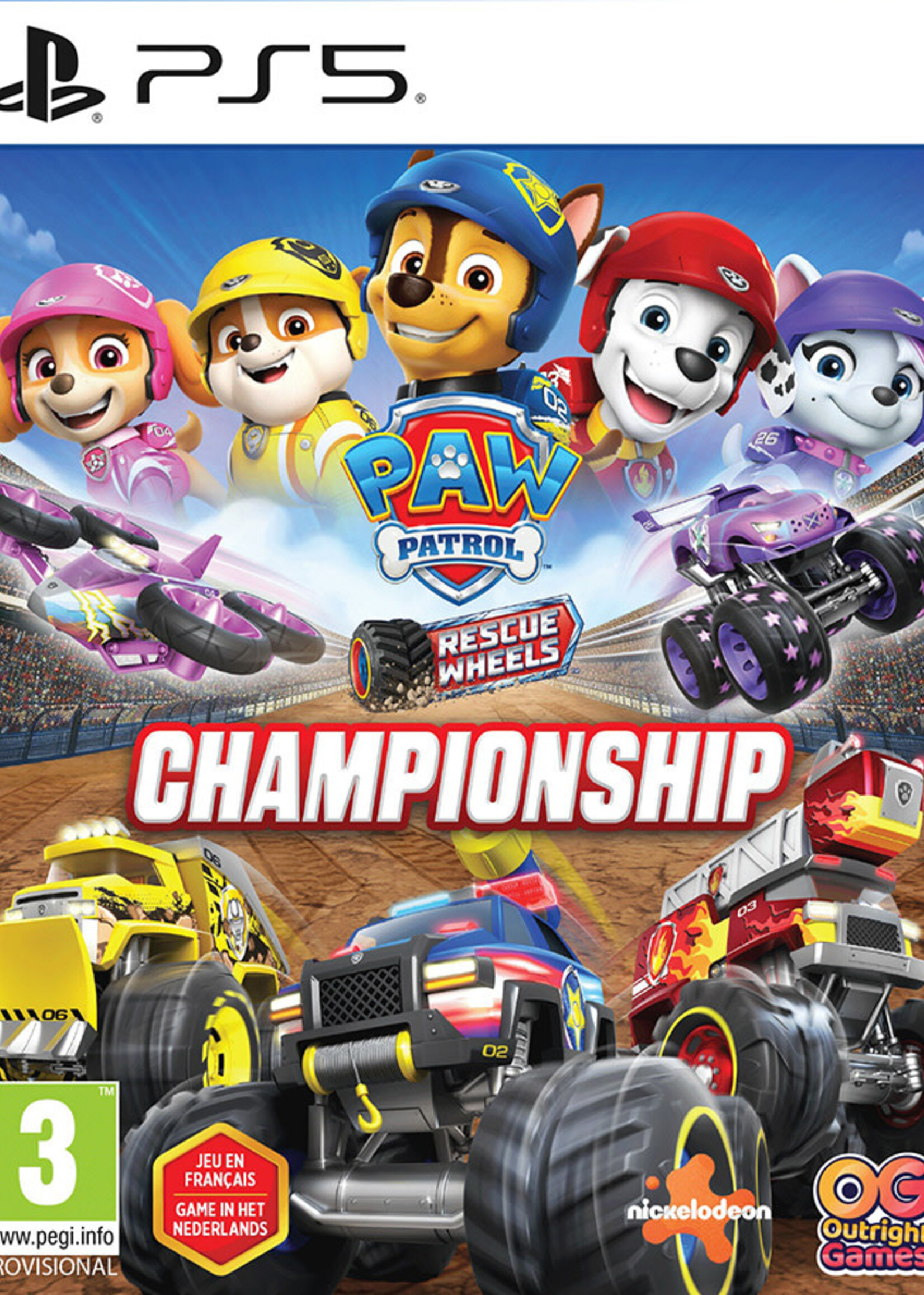 PAW Patrol Rescue Wheels Championship PS5