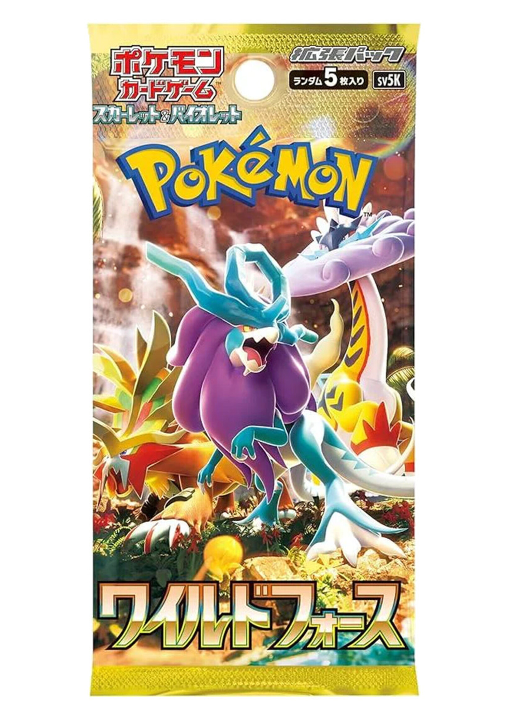 Pokémon Wild Force Booster (JP)