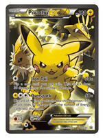 Pikachu EX 124 (XYPR): good/light played