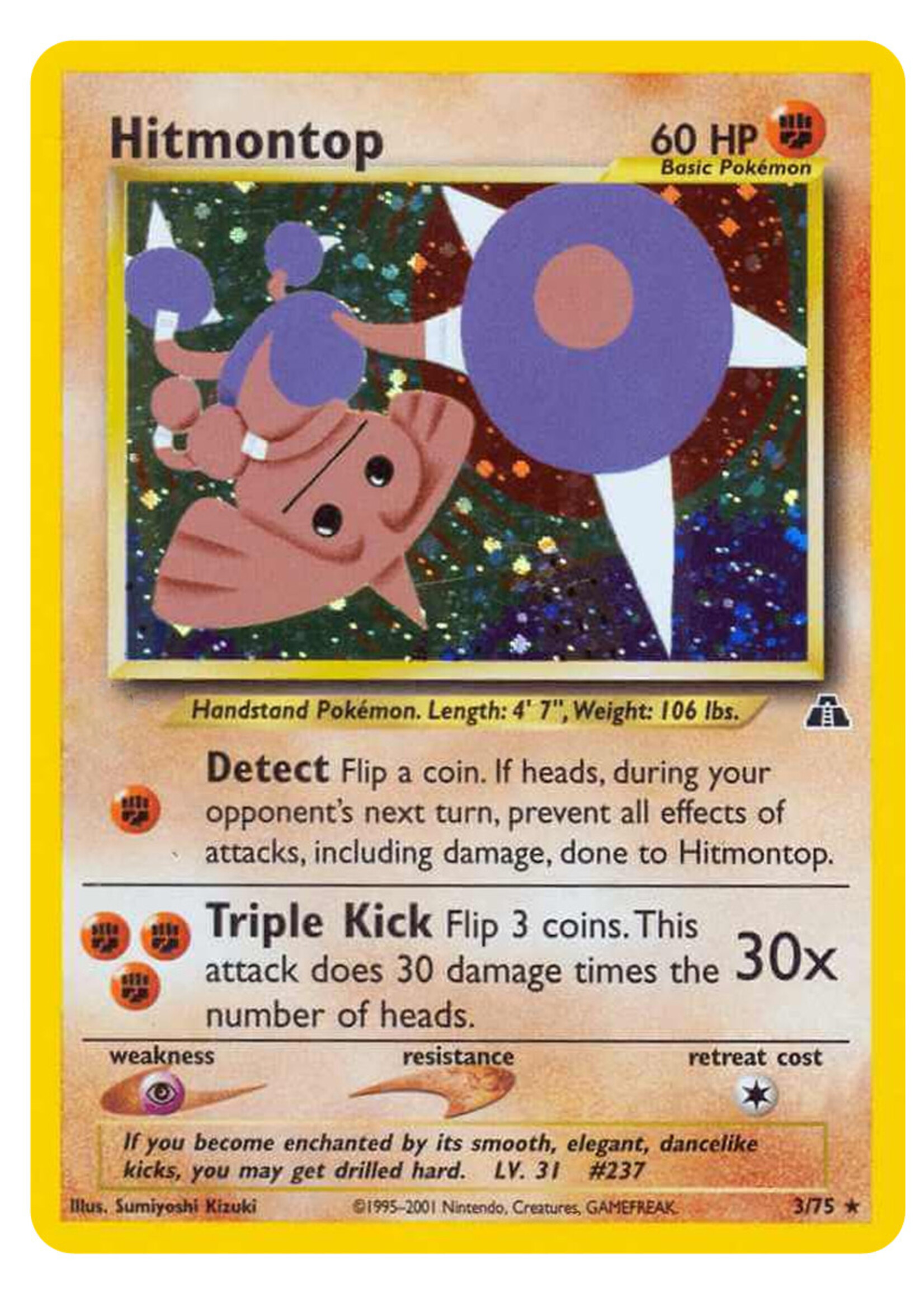 Hitmontop 3 (NDI): excellent+