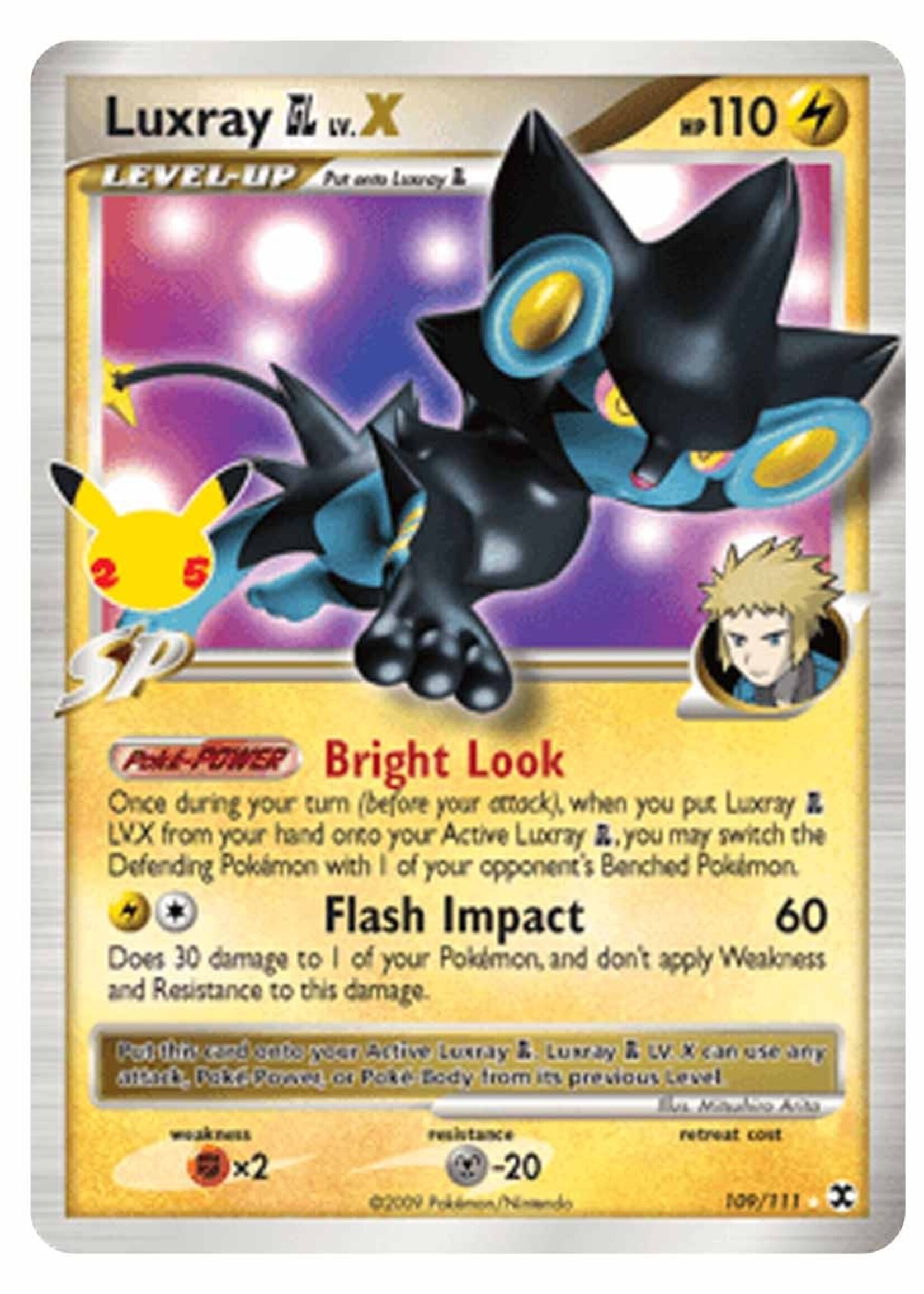 Luxray [GL] Lv.X 109 (CEL): excellent