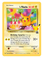 _____'s Pikachu 24 (CEL): near mint