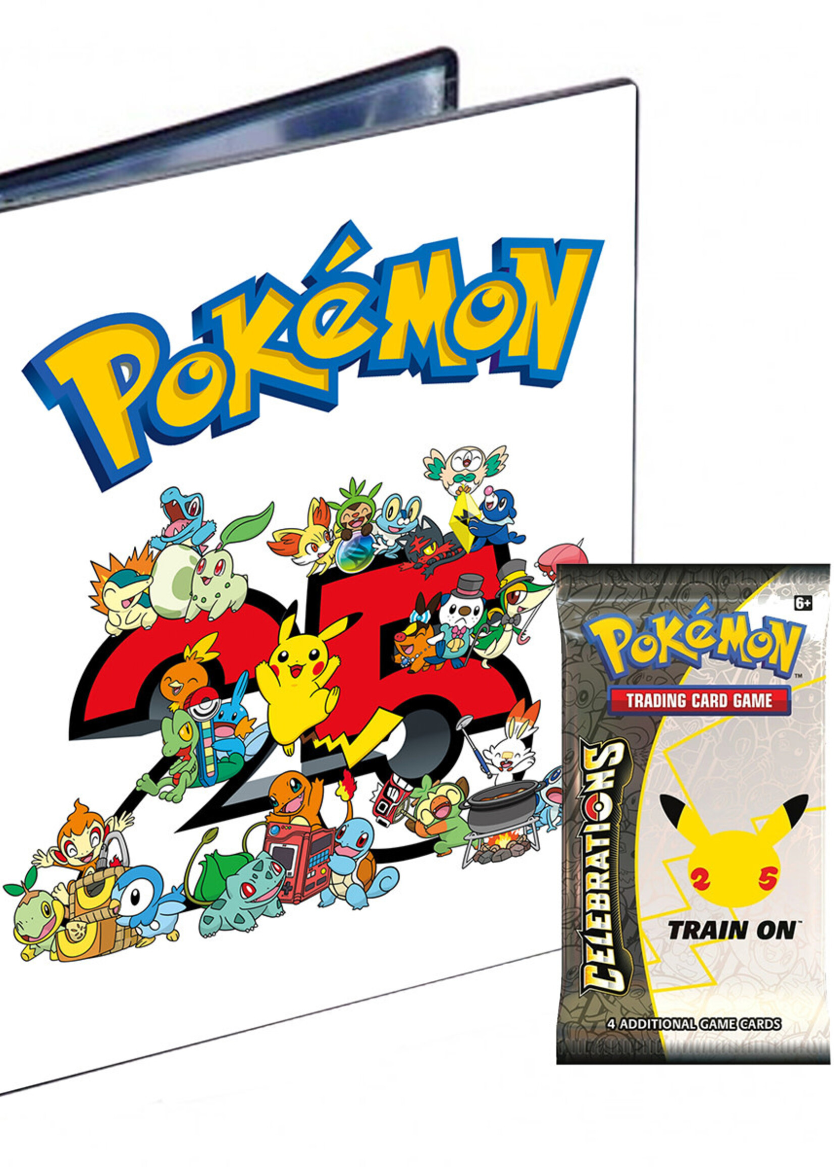 Pokemon Celebrations Map + Celebrations Booster Pack
