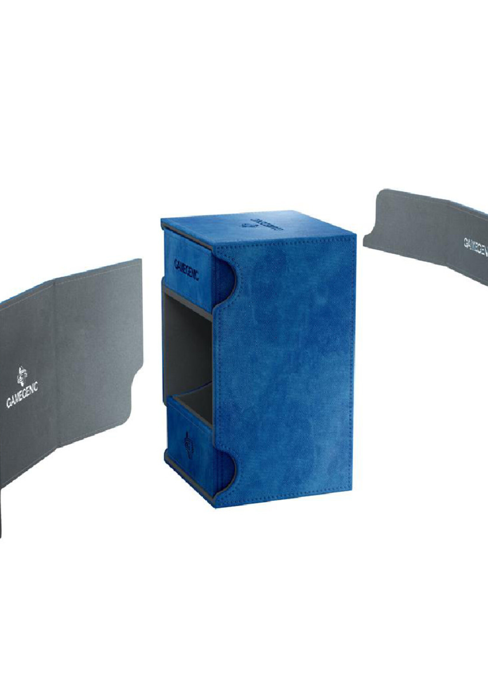 GameGenic Deckbox Watchtower 100+ Blue