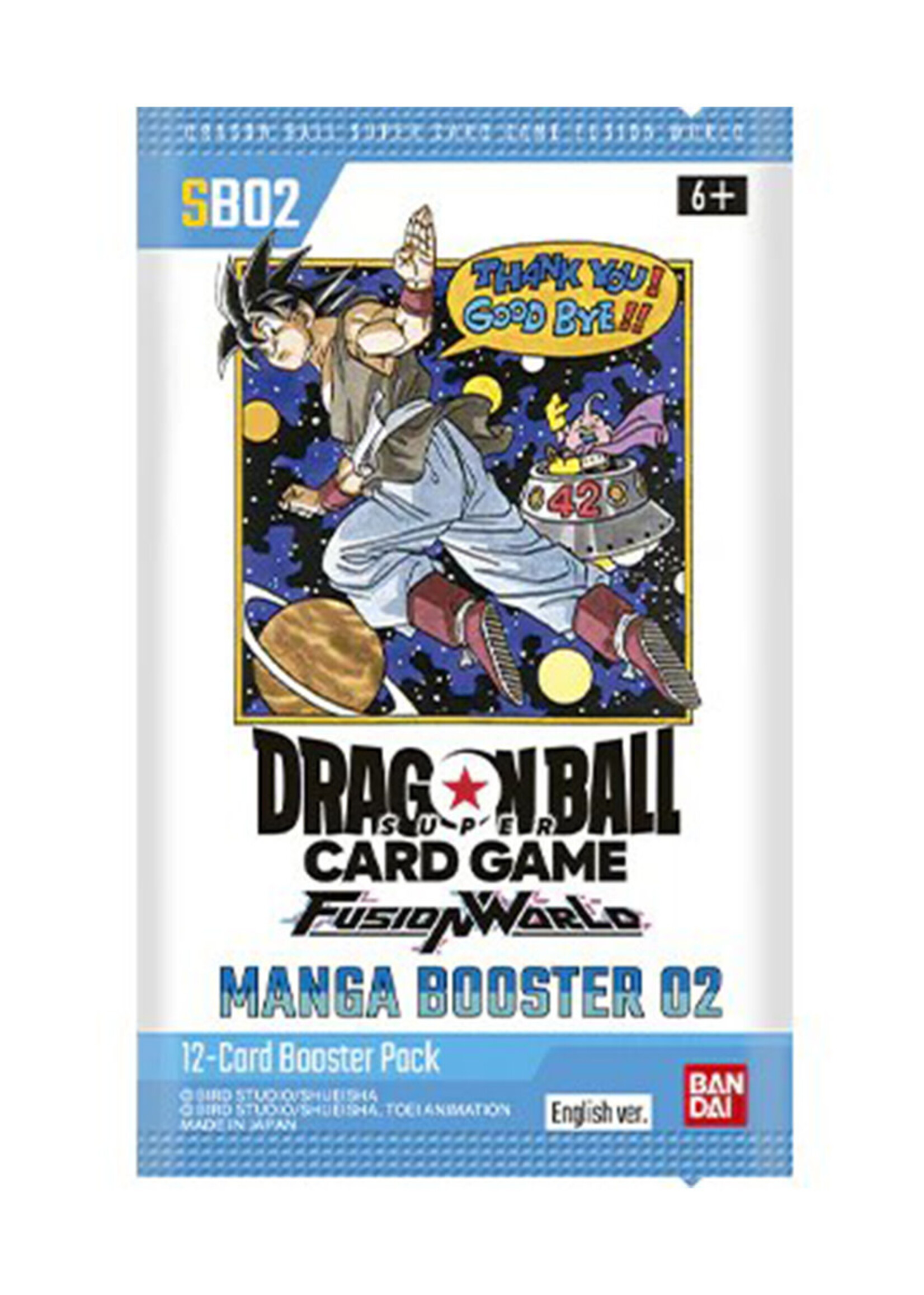 Dragon Ball Fusion World Manga Pack 02 Booster