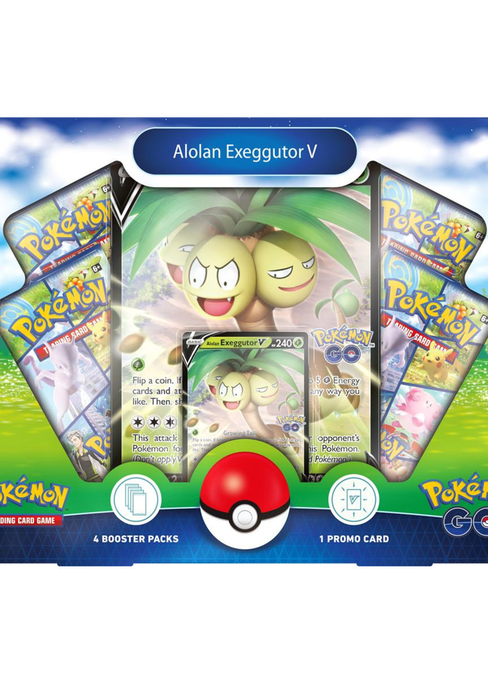 Pokémon Go Alolan Exeggutor V Box