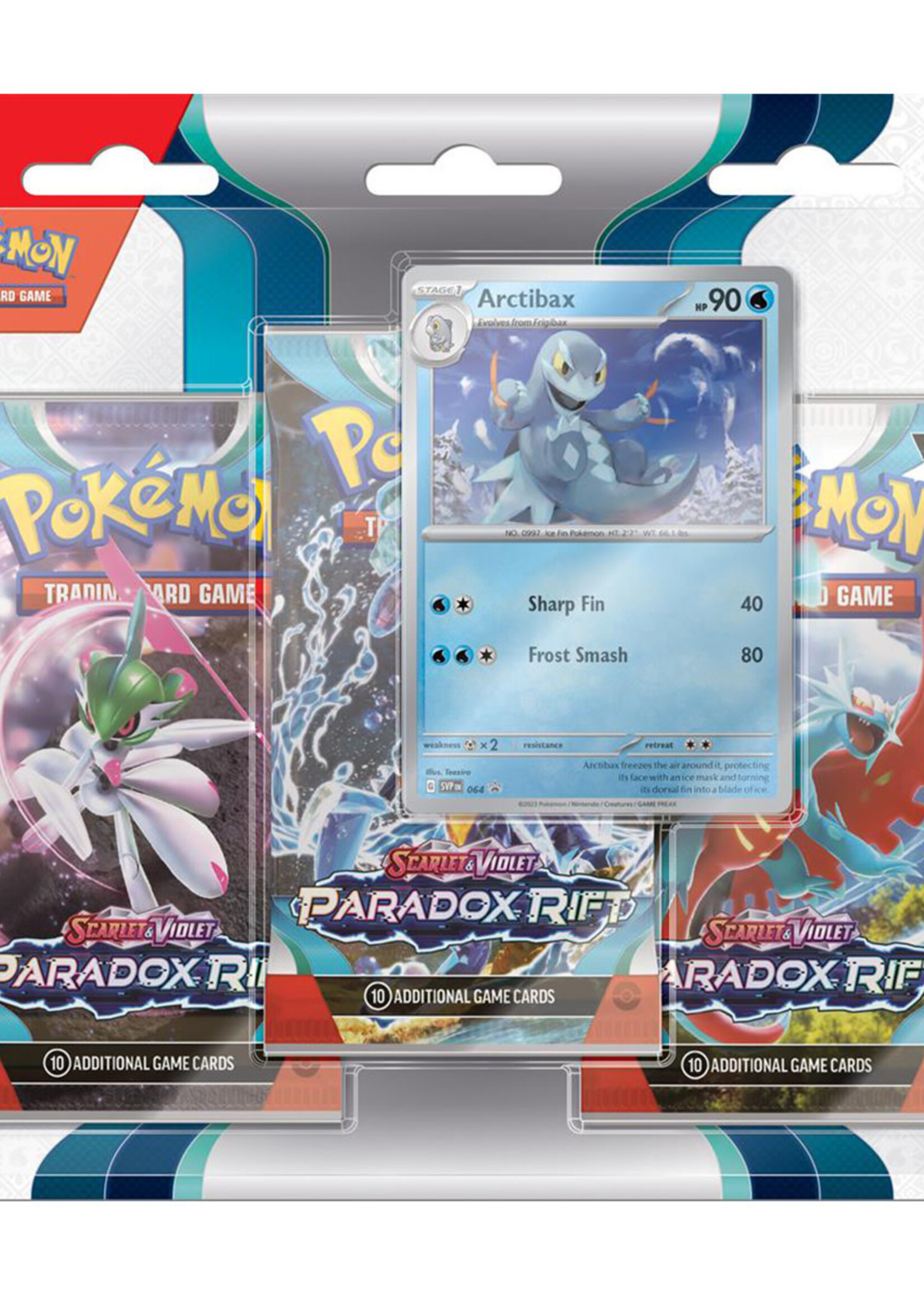 Pokemon Paradox Rift 3 Booster Arctibax