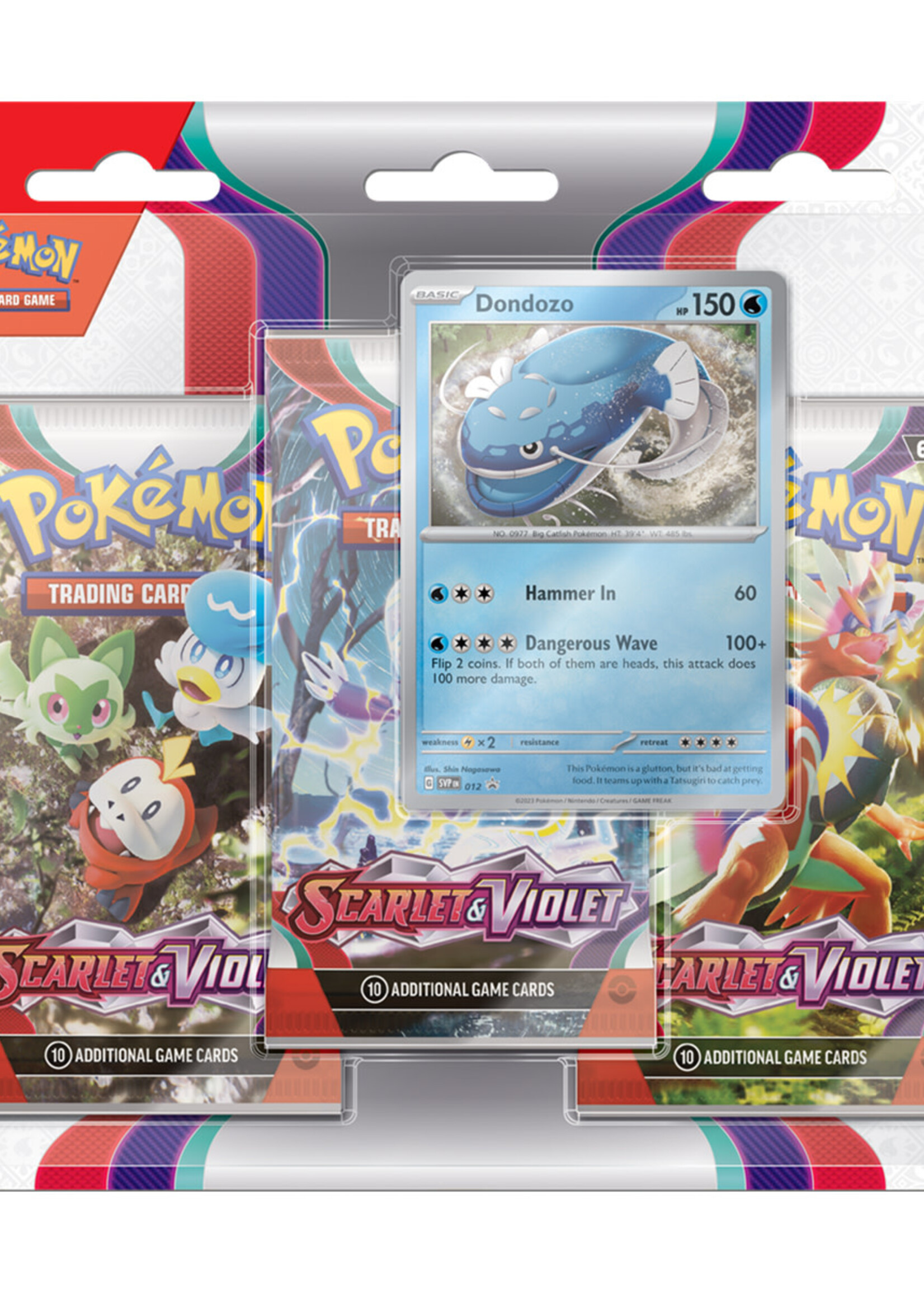 Pokemon Scarlet & Violet 3 Booster Dondozo