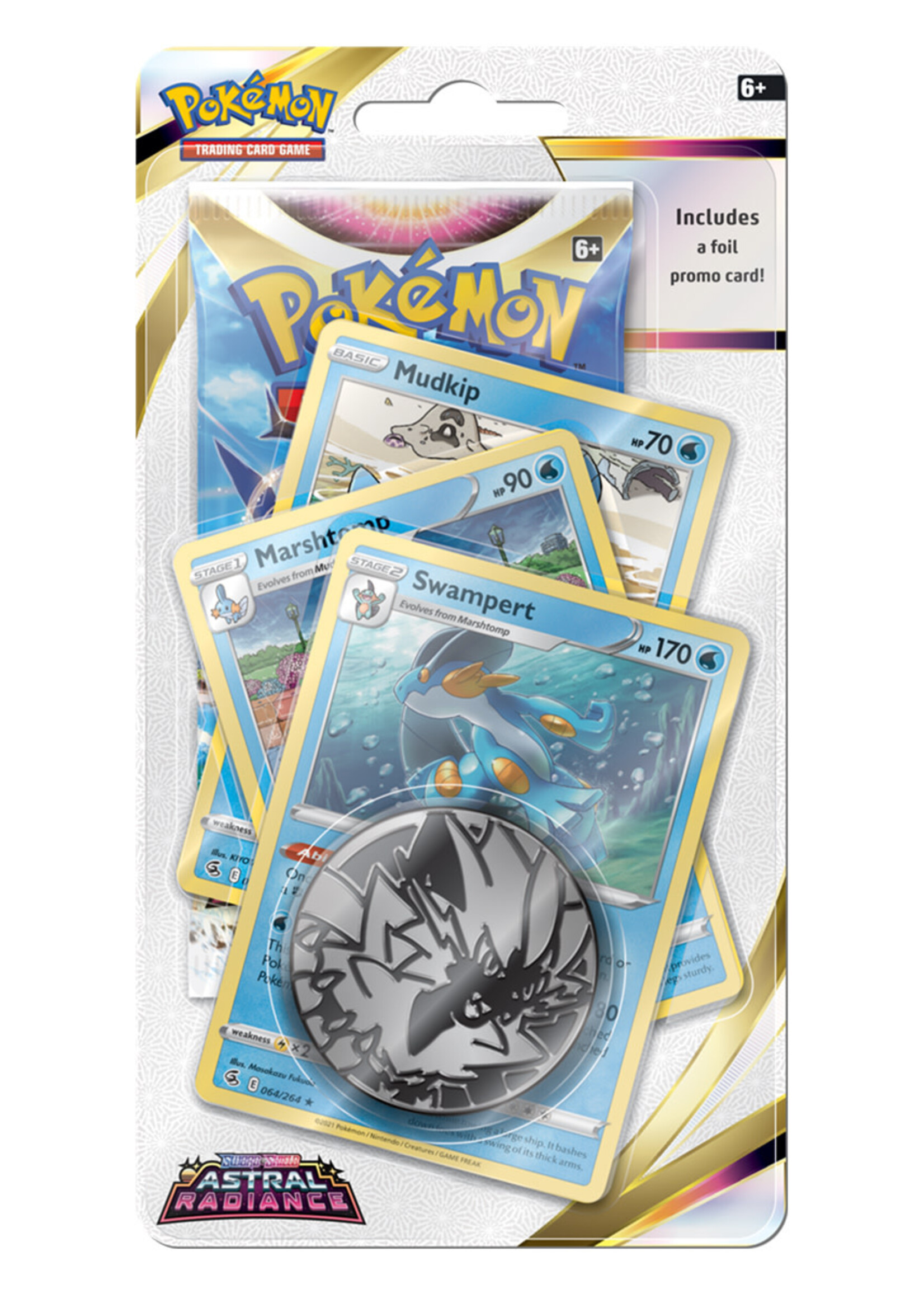 Pokemon Sword & Shield Astral Radiance Checklane Mudkip