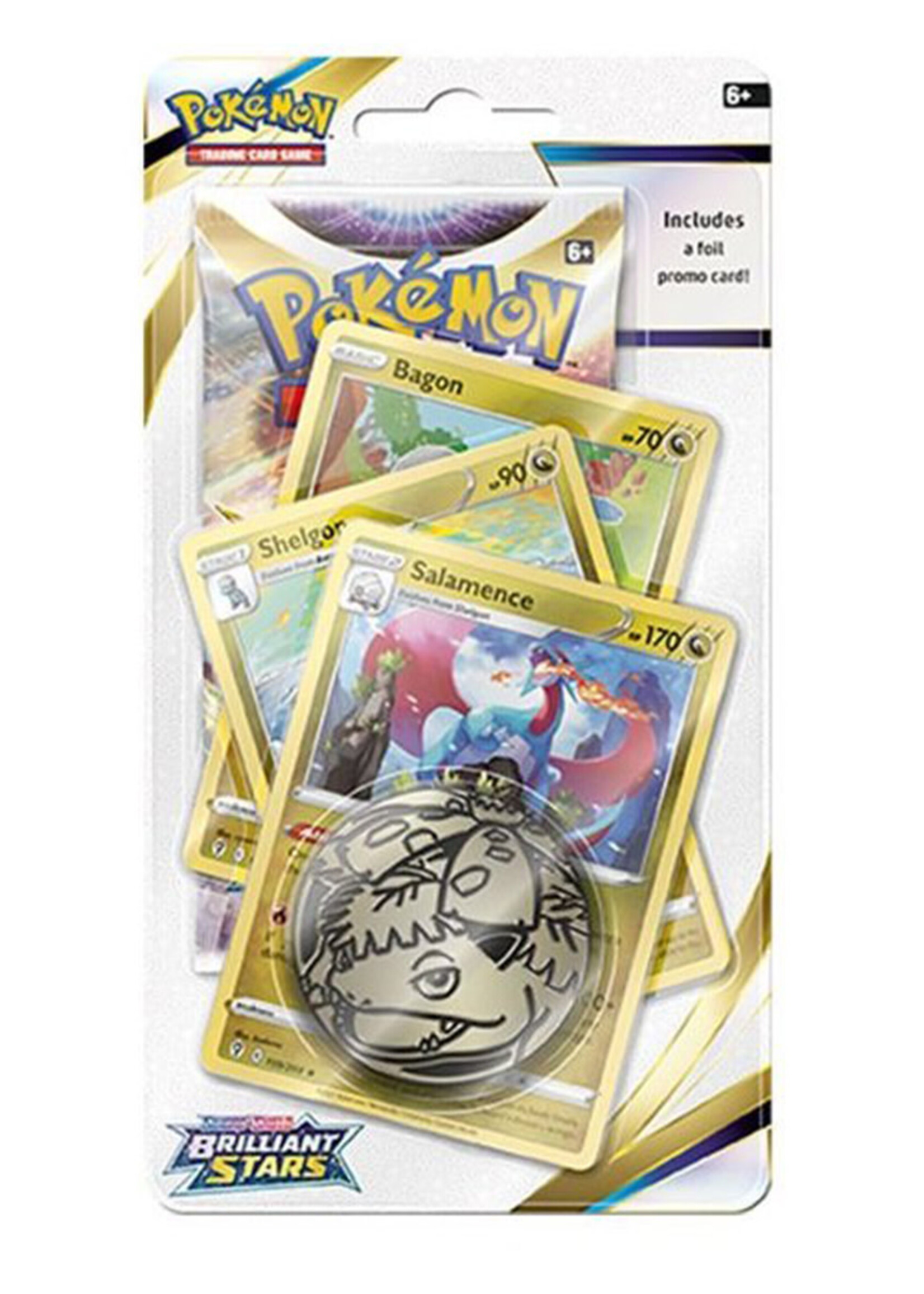 Pokemon Sword & Shield Brillia Stars Prem Checklane Bagon