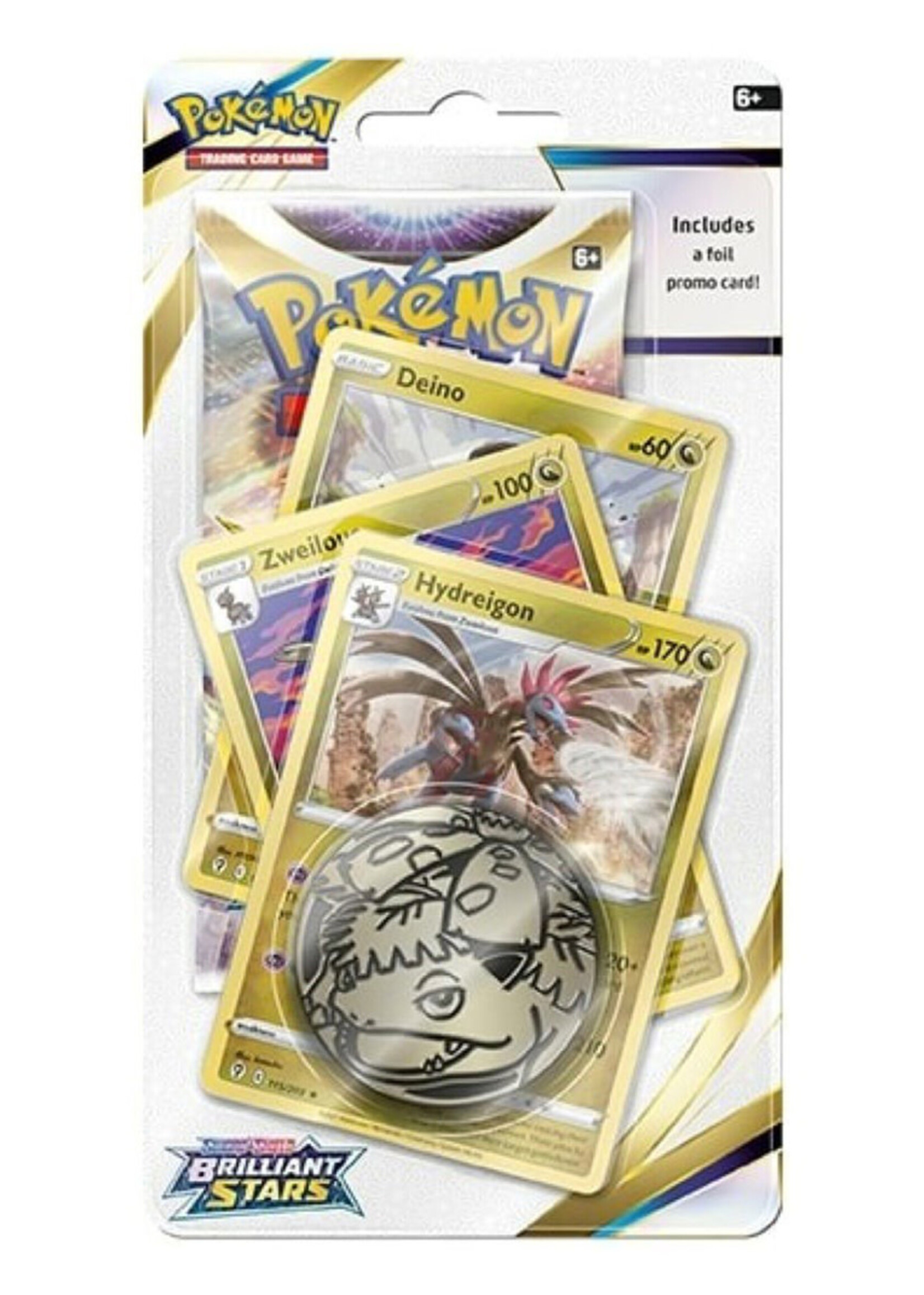Pokémon Brilliant Stars Premium Checklane Deino