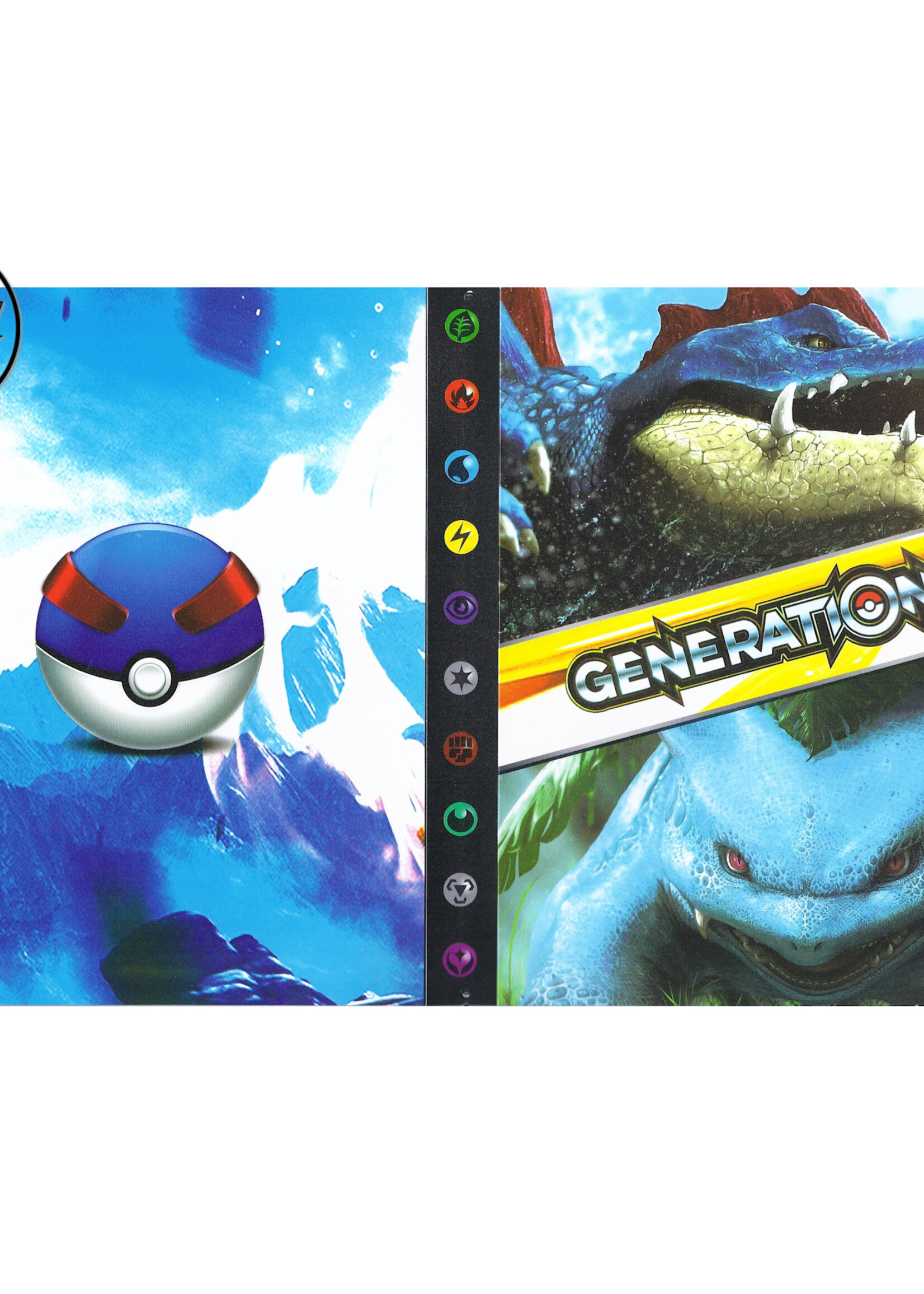 Pokemonmap voor 240 kaarten Feraligatr en Venusaur