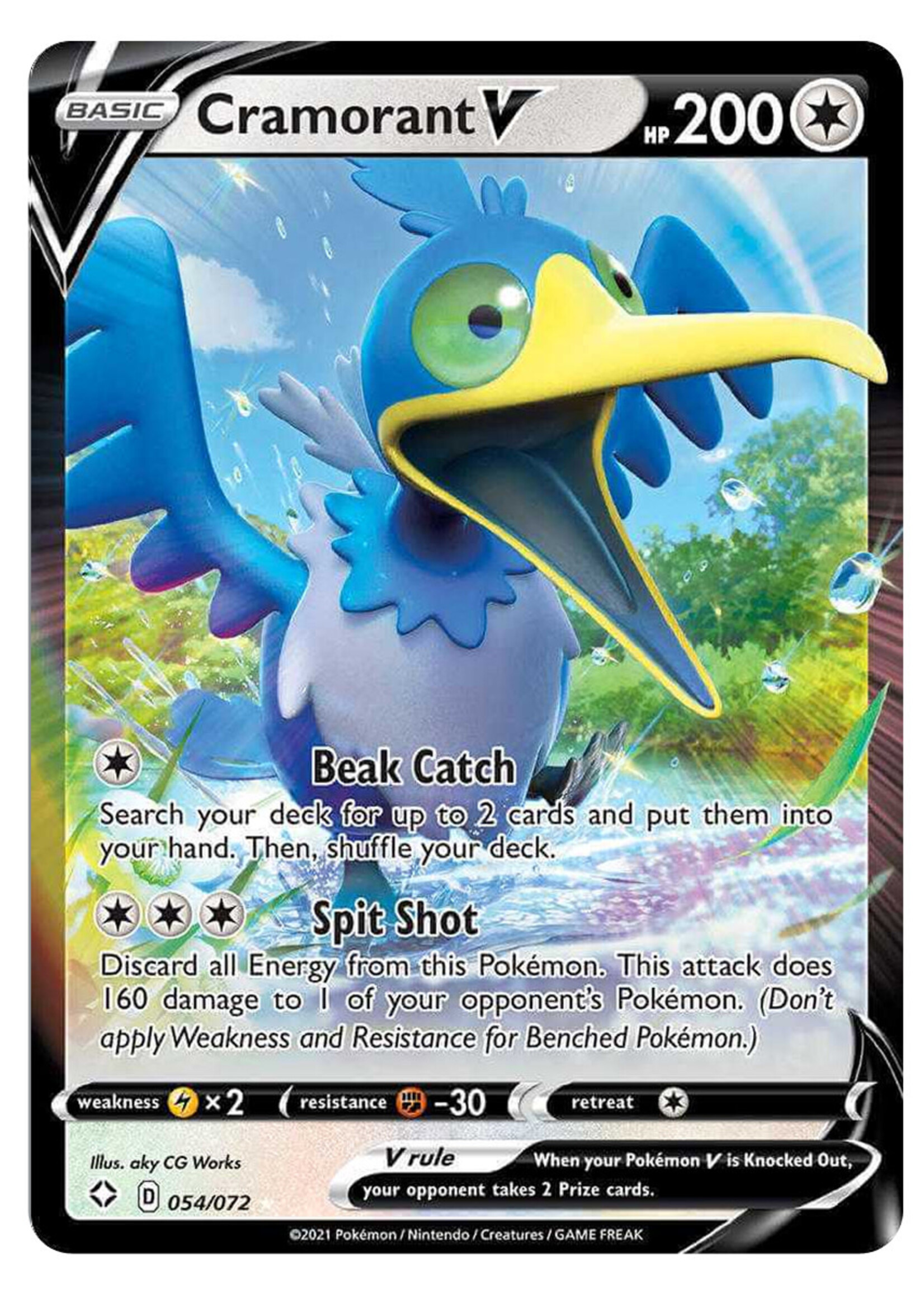 Cramorant V 54 (SHF): near mint