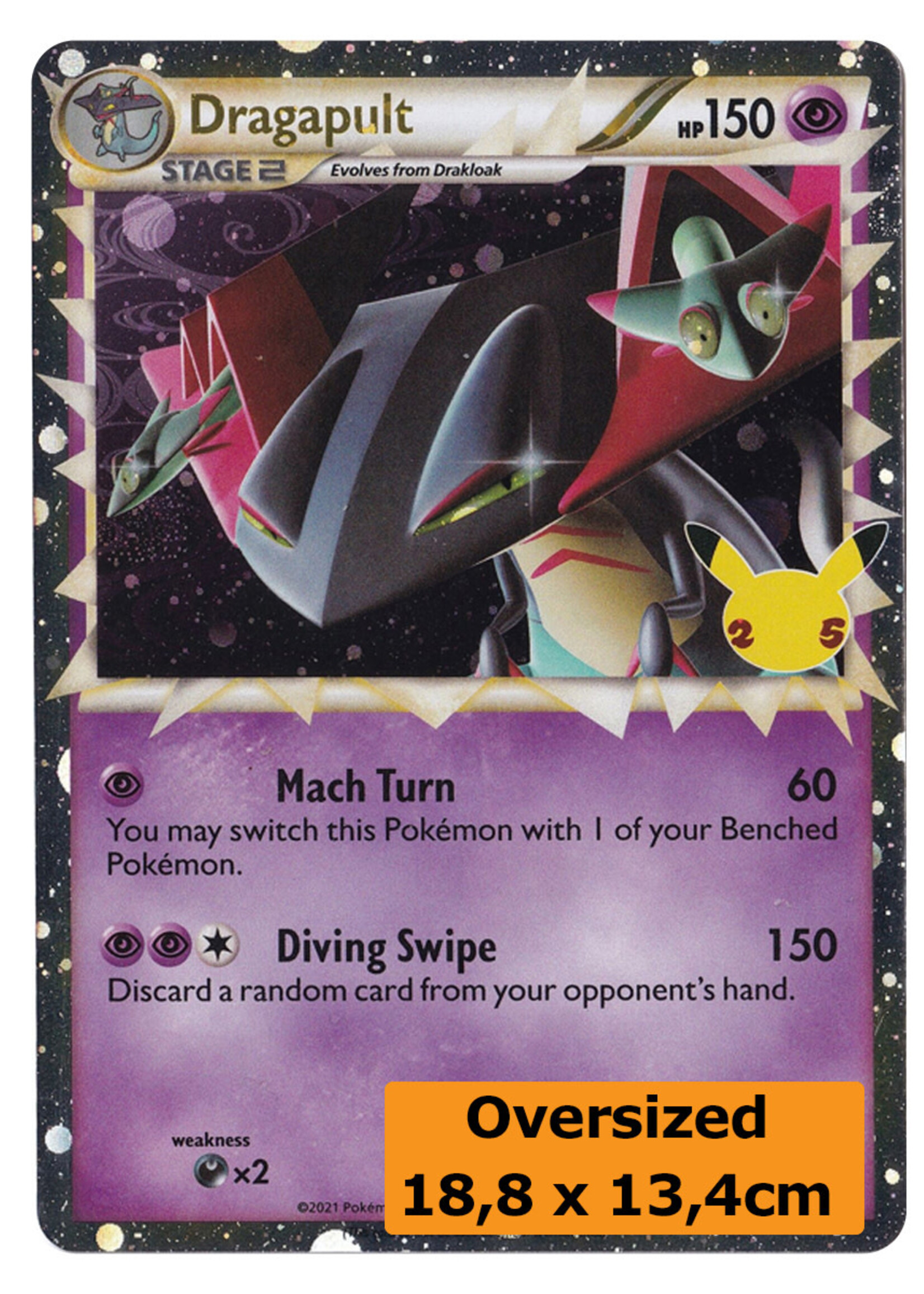 Dragapult Prime 132 (SWSH) Grote Kaart: good