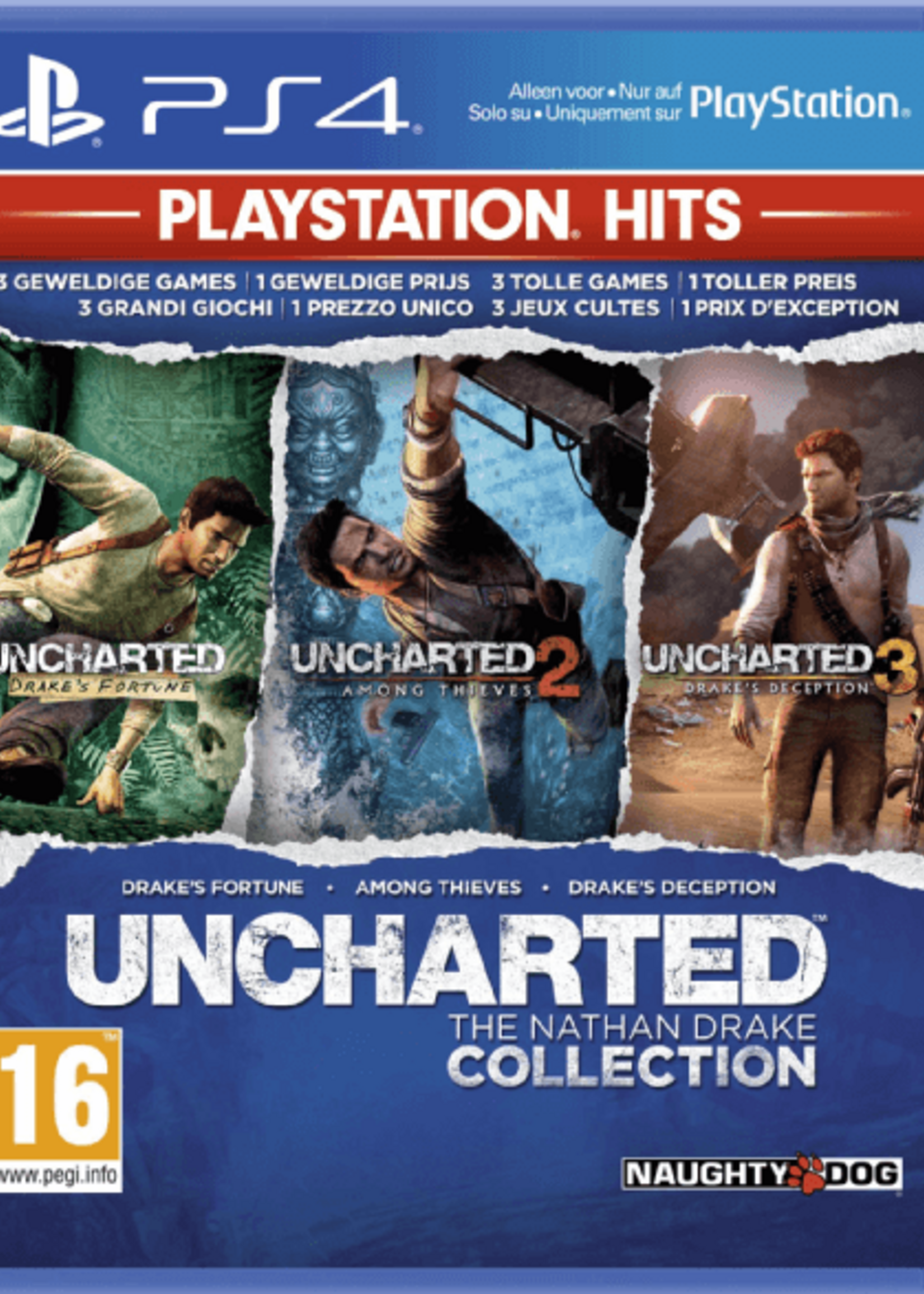 Uncharted The Nathan Drake      Collection PS4