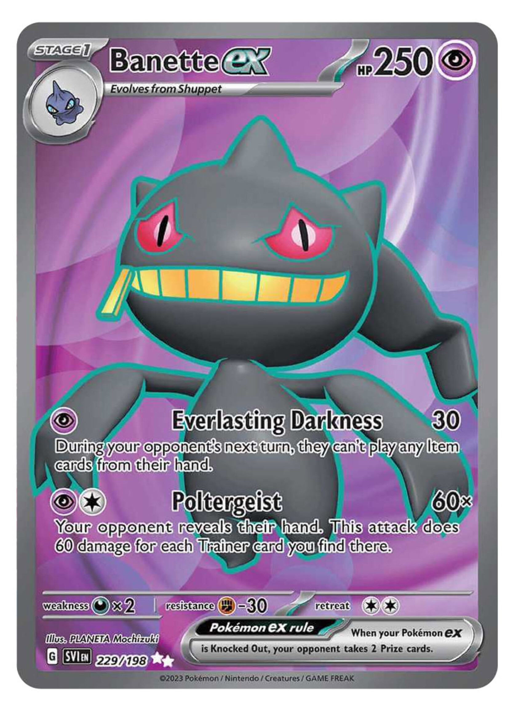 Banette Ex 229 (SVI): excellent